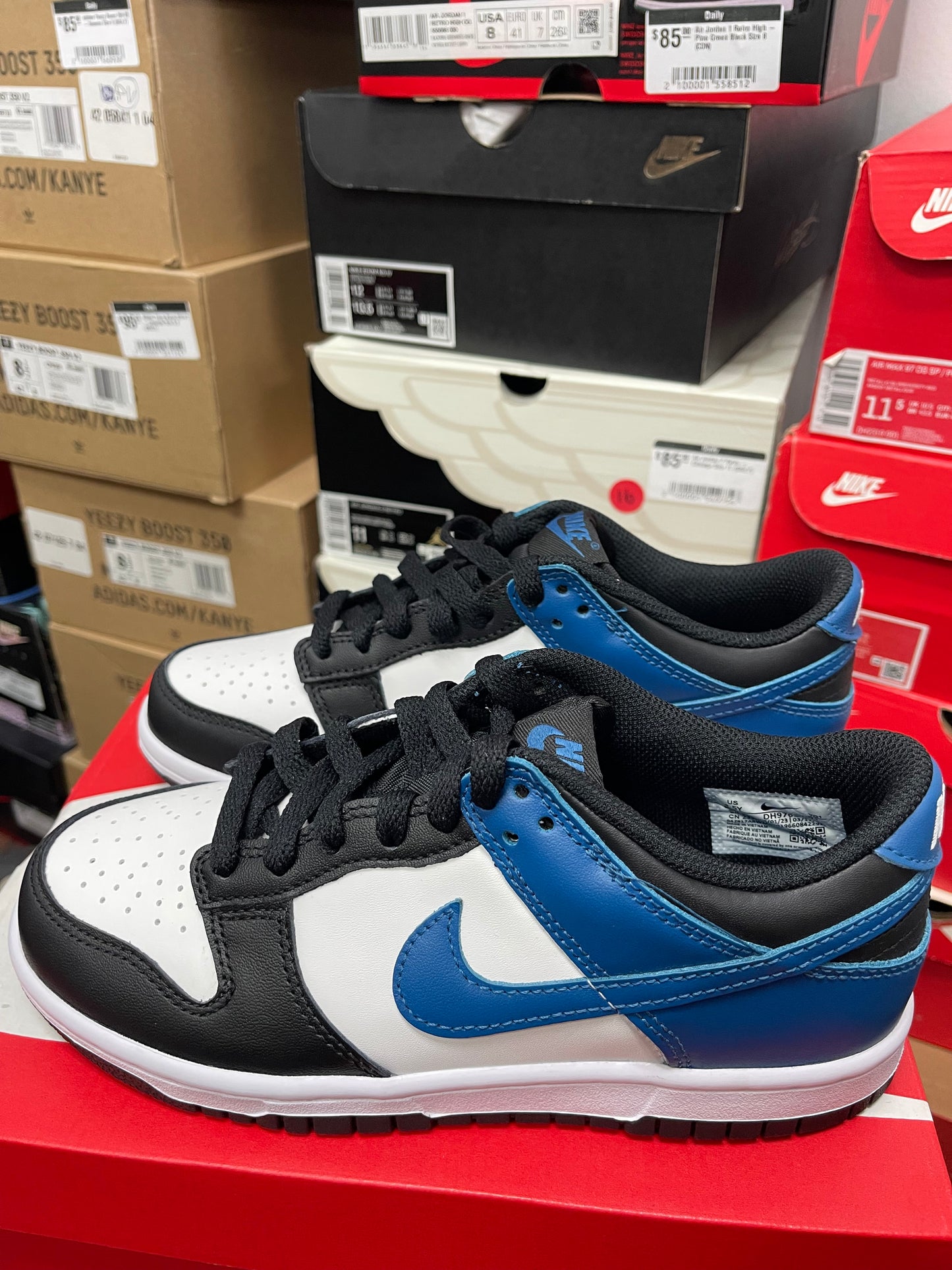Dunk Low ‘ Industrial Blue ‘ Size 4.5y