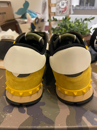 Valentino Garavani yellow stone Rockrunner size 11.5