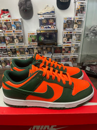 Dunk low Miami Hurricanes Size 8.5