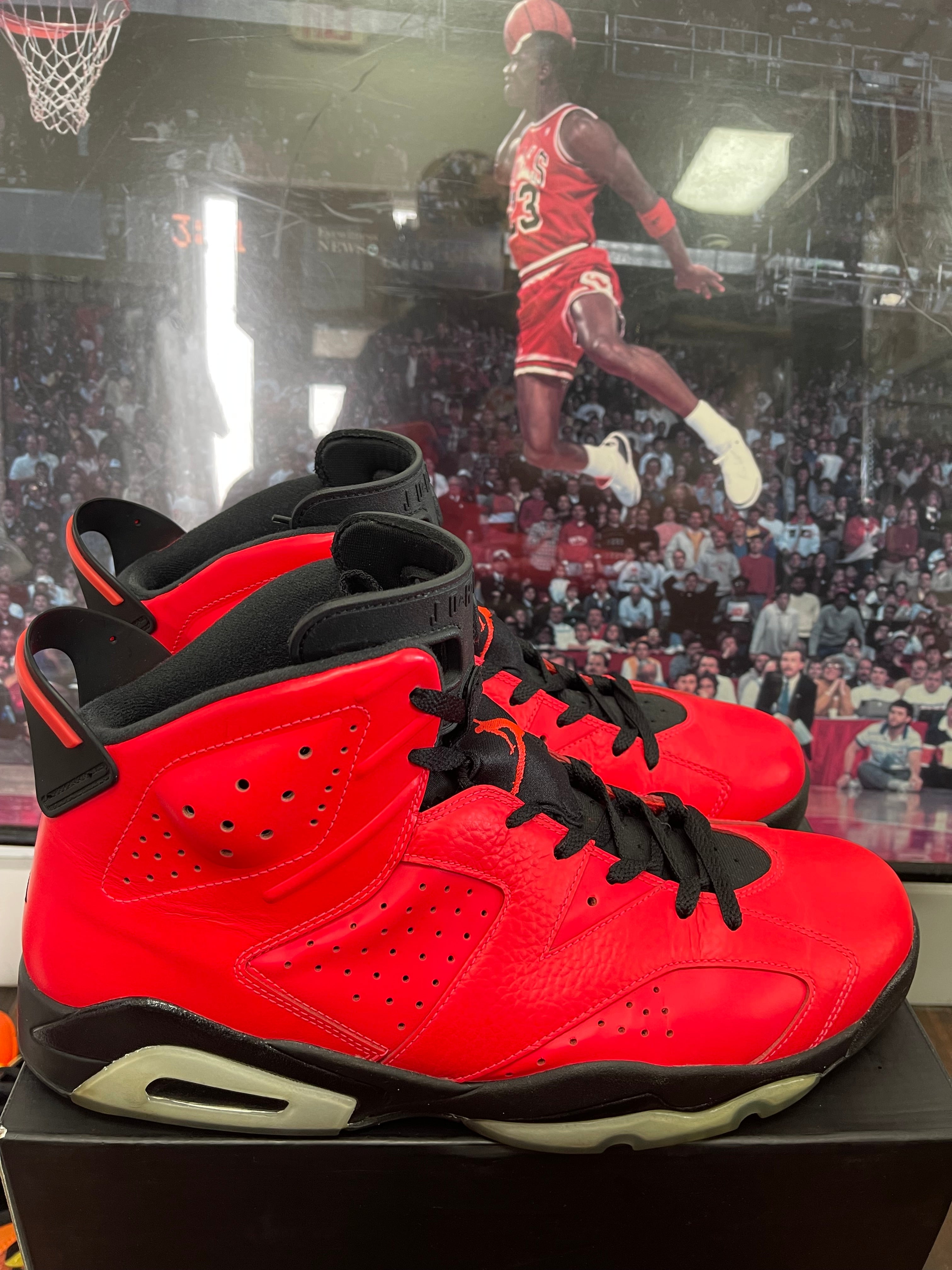 Air Jordan Retro 6 ‘ Infrared 23 ‘ Size 14
