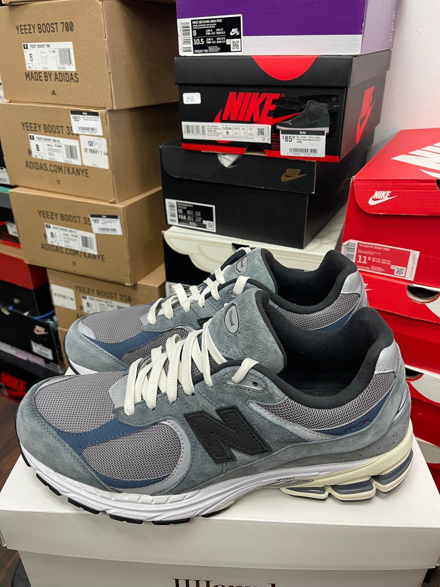 New Balance JJJJound❌2002R Storm Blue size 12