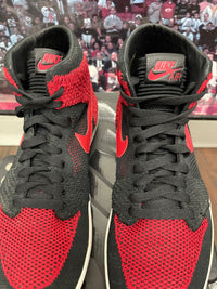 Air Jordan Retro 1 High OG ‘ FlyKnit Bred ‘ Size 8