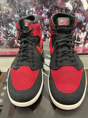 Air Jordan Retro 1 High OG ‘ FlyKnit Bred ‘ Size 8
