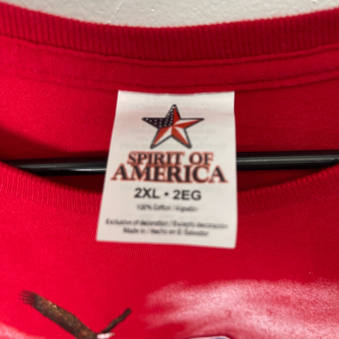 Red vintage USA truck graphic tee tee size 2XL