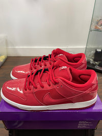 Dunk Low SB ‘ Red Patent Leather ‘ Size 13