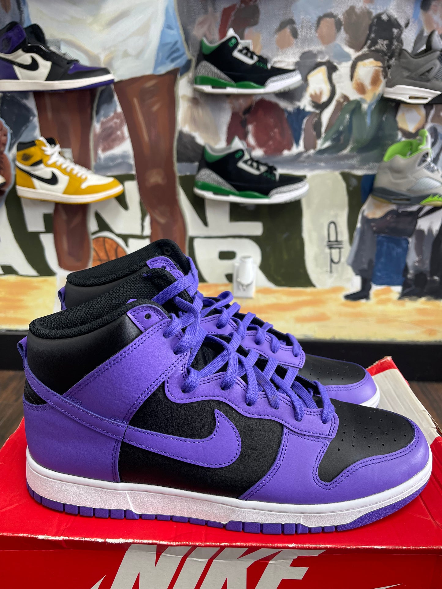 Dunk High ‘ Psychic Purple ‘ Size 12