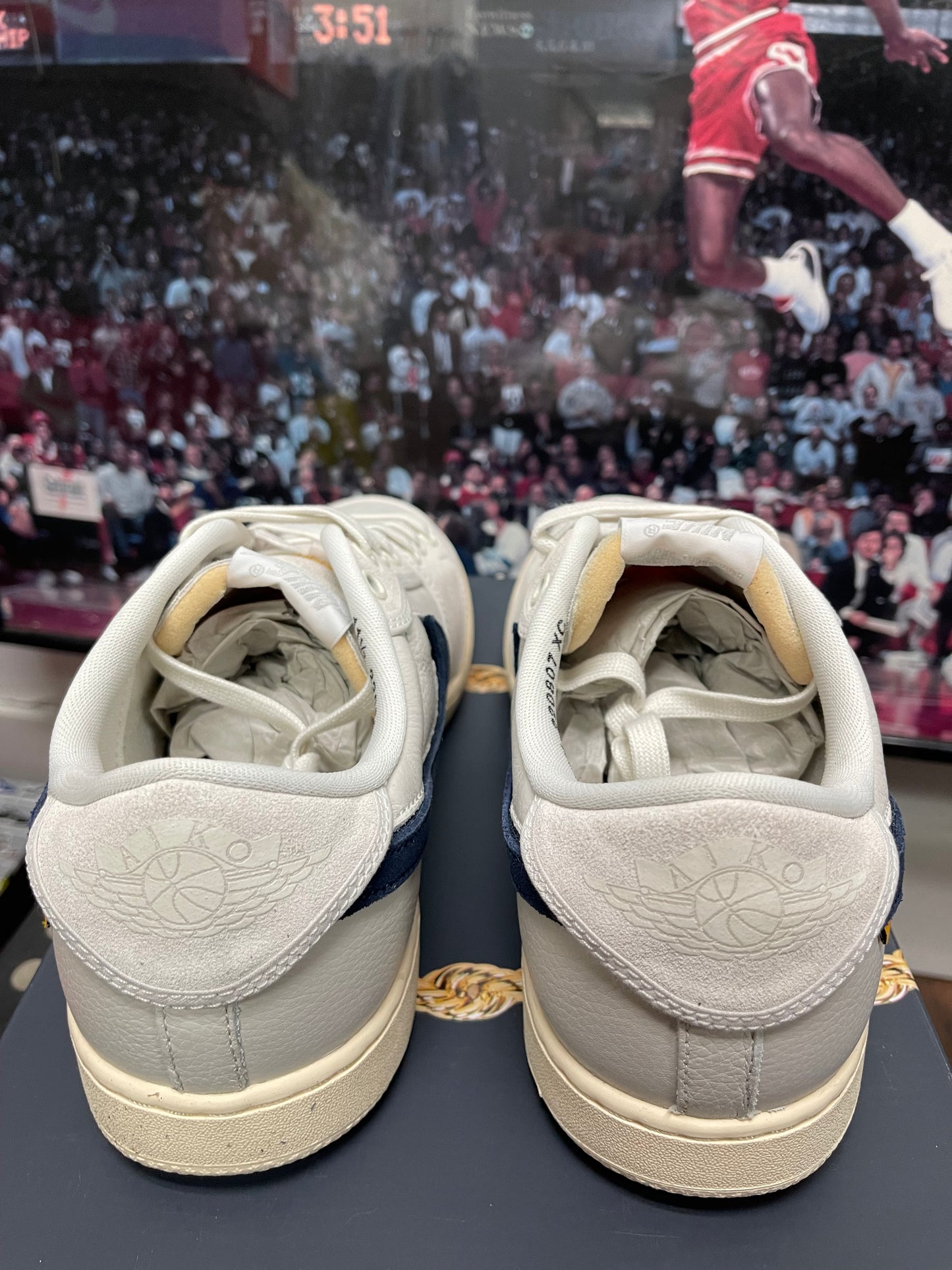 Air Jordan Retro 1 Low ‘ Sail Muslin ‘ Size 11.5