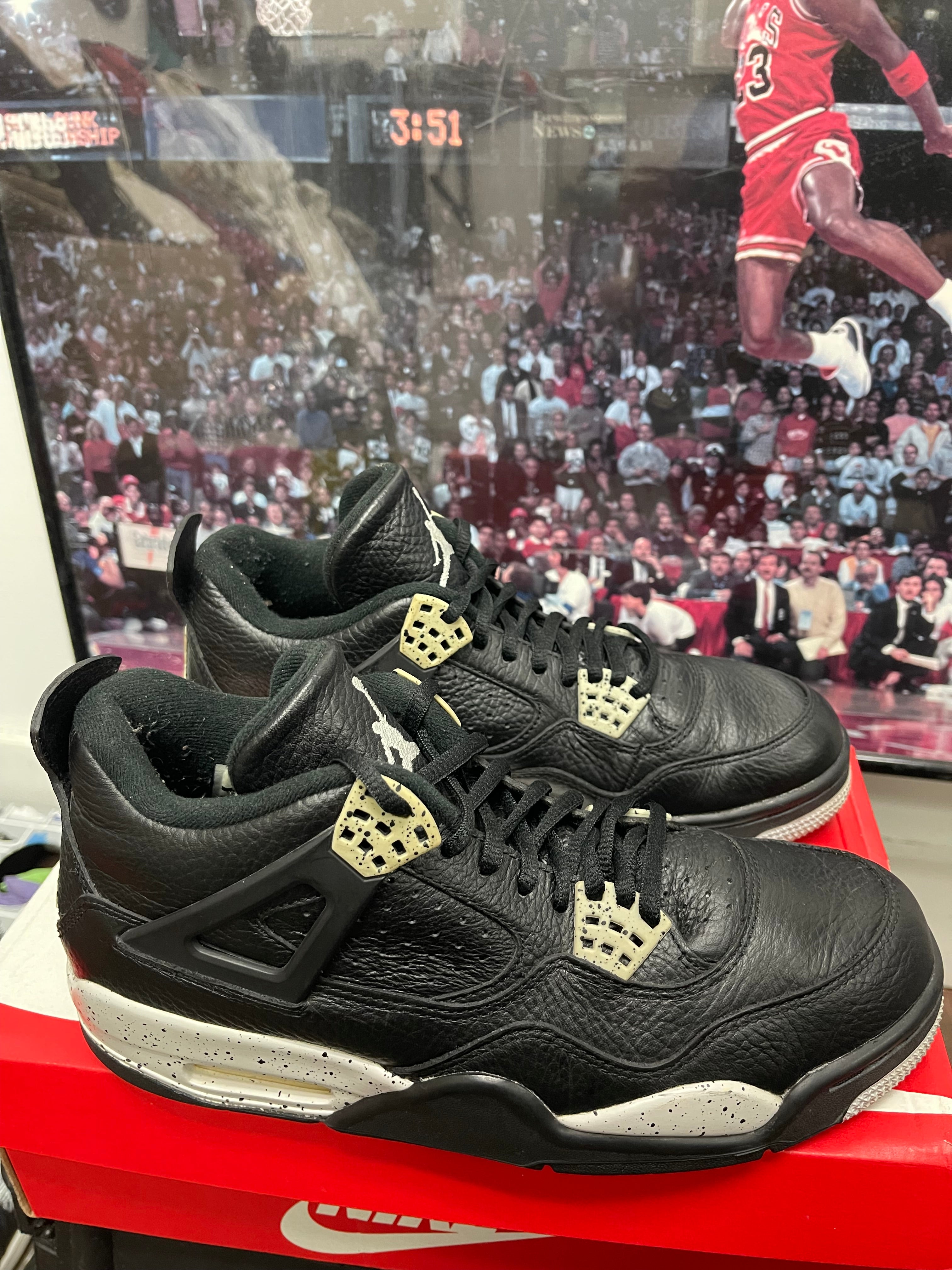 Air Jordan Retro 4 ‘ Oreo ‘ 2015 size 8