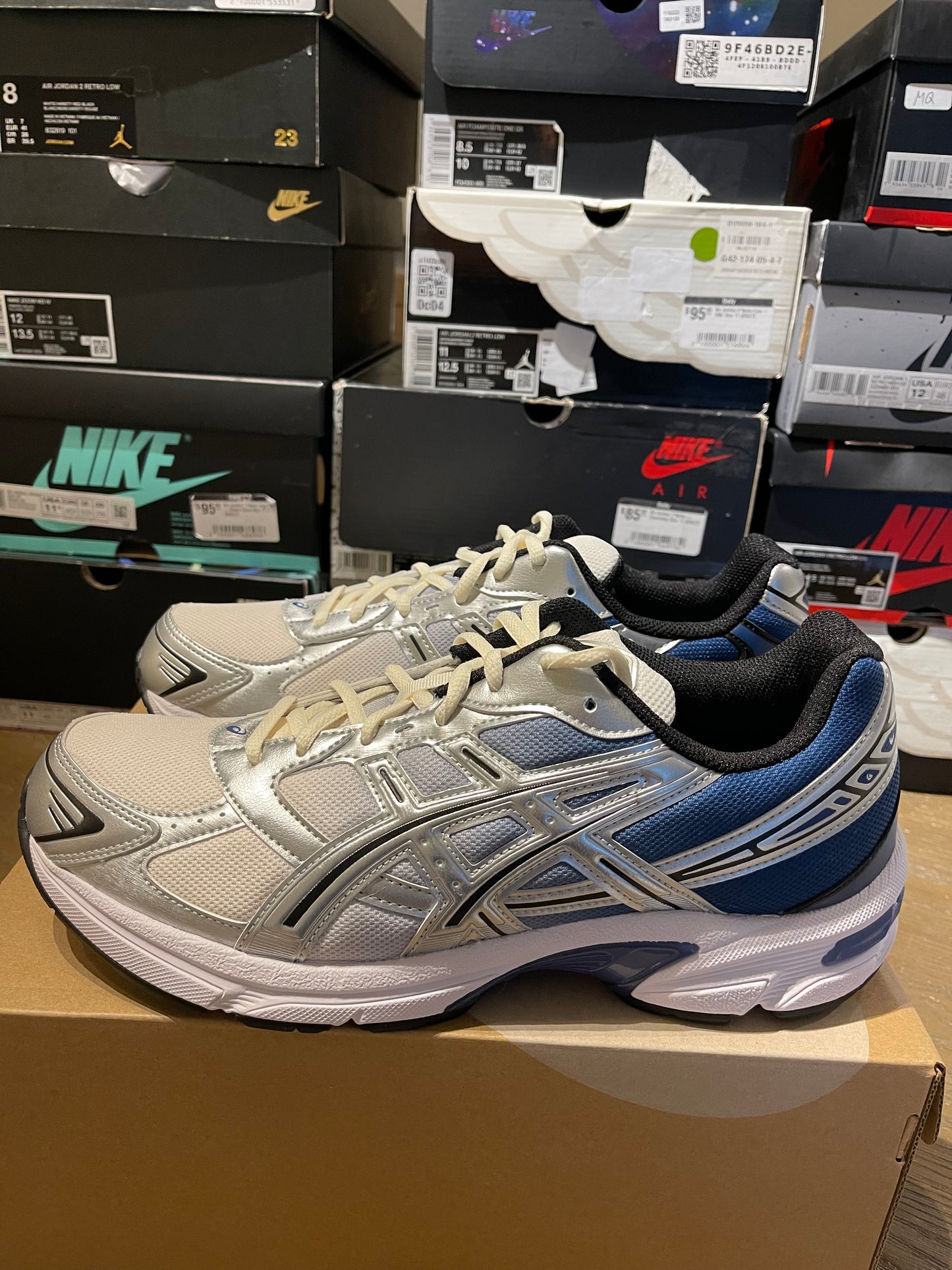 Asics Gel 1130 Blue Pure Silver Gradient Size 11