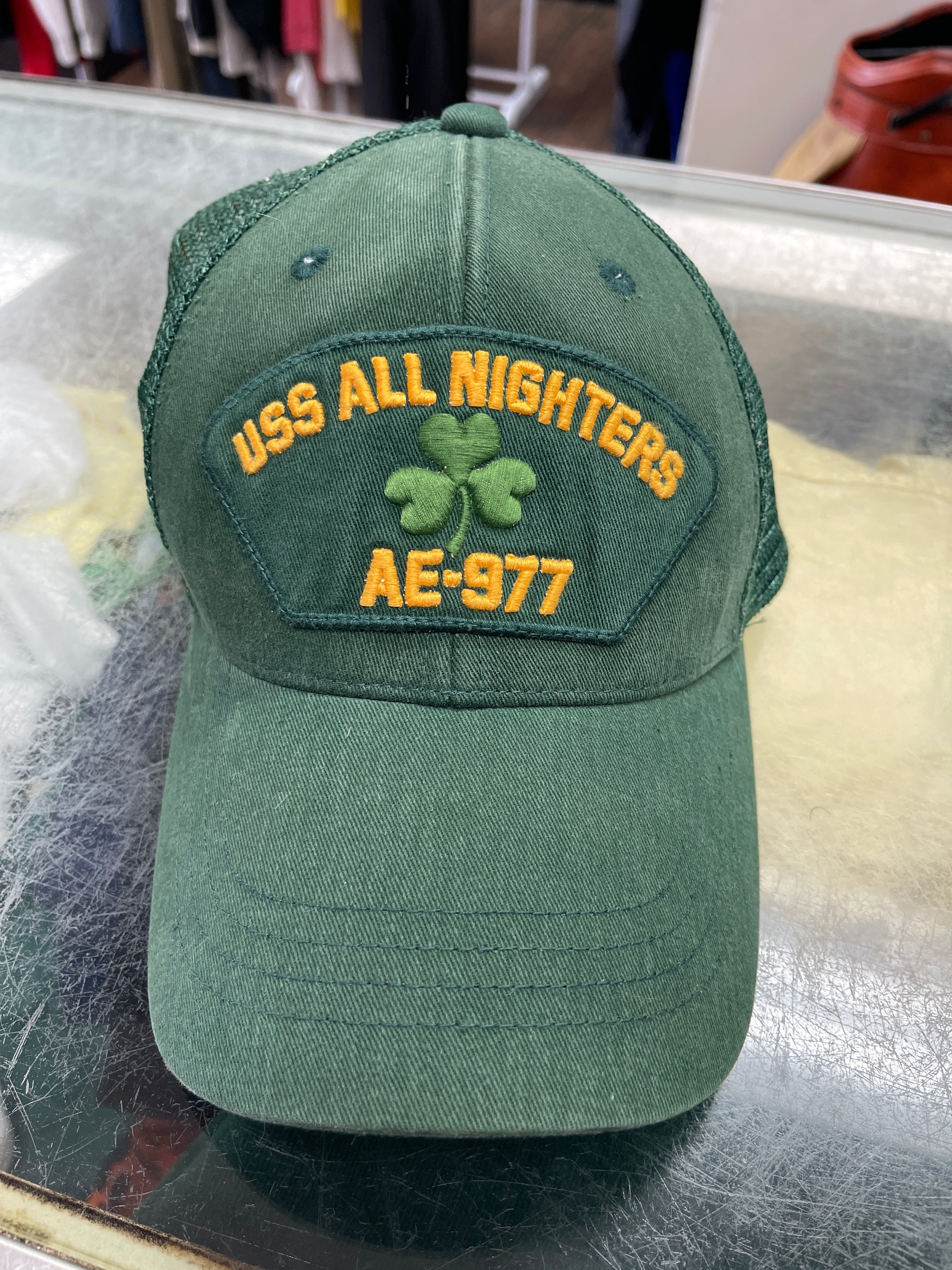 Uss All Nighters trucker hat