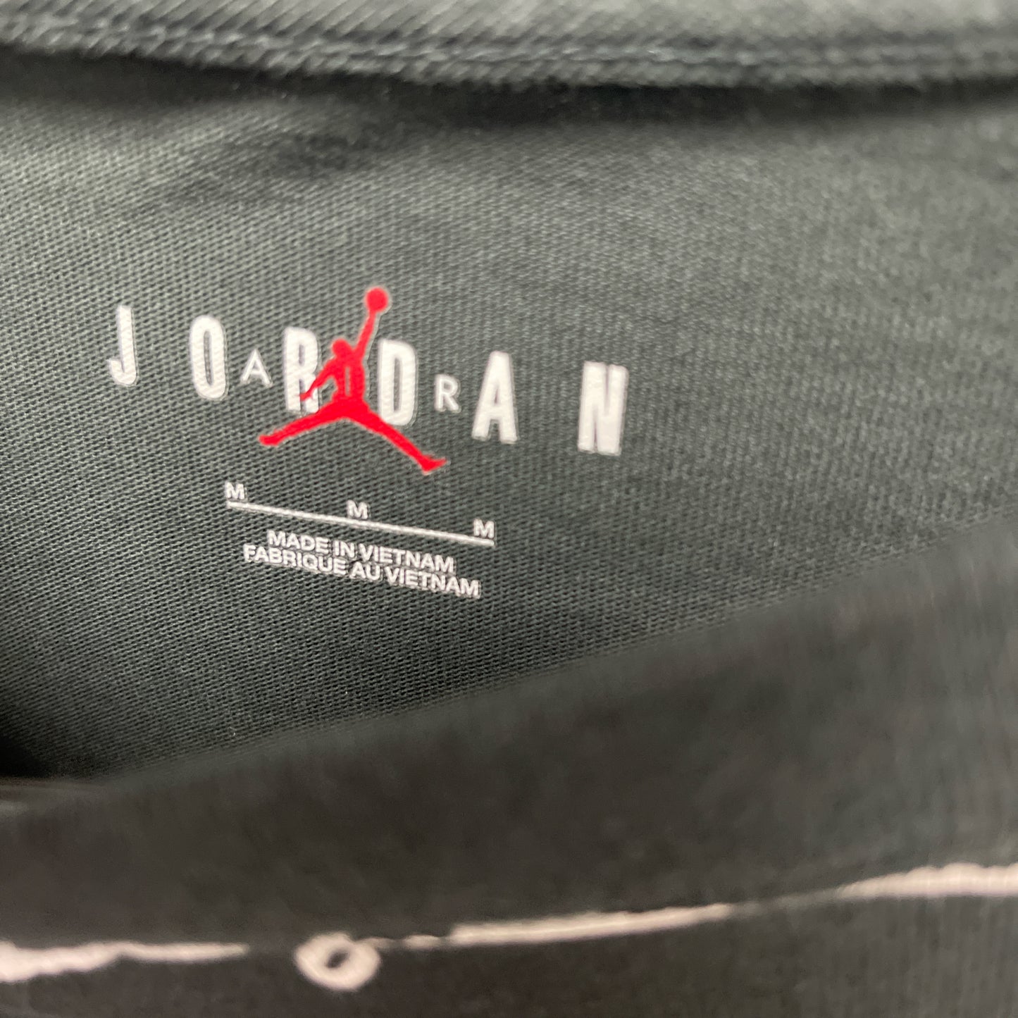 Black Jordan Air Flight t-shirt #sportswear size MEDUIM