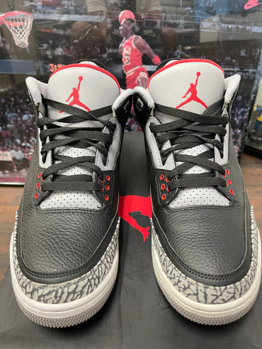 Air Jordan Retro 3 OG ‘ Black Cement ‘ Size 12