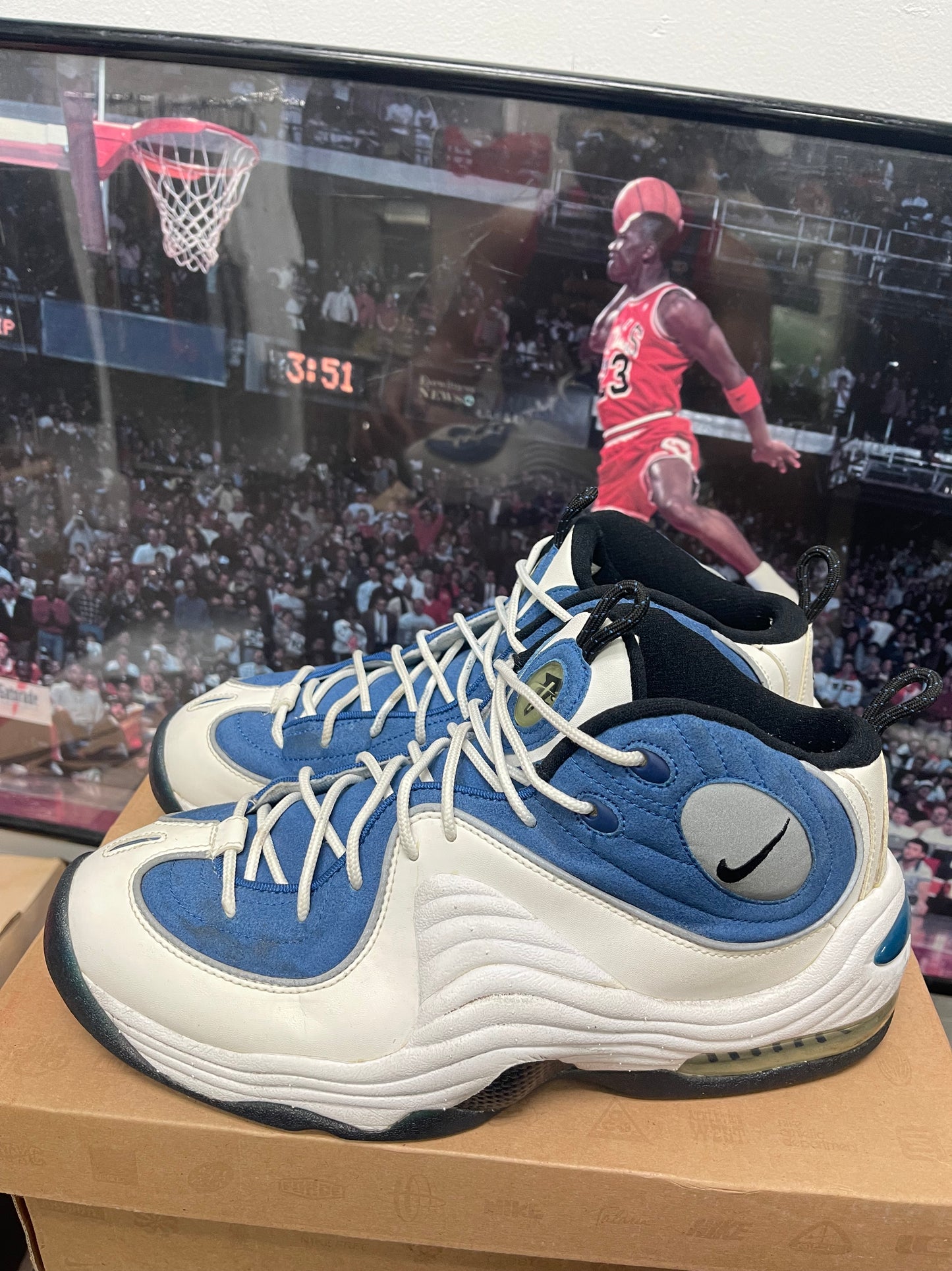 Air Penny 2 ‘ 2009 Atlantic Blue ‘ Size 10