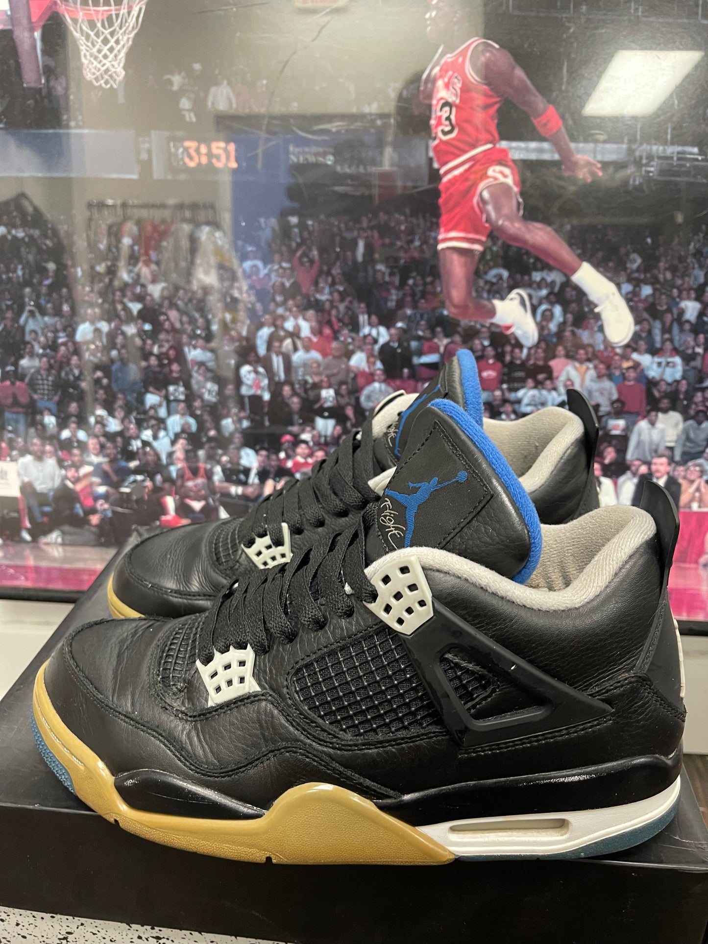 Air Jordan Retro 4 ‘ Motorsports ‘ 2017 size 9