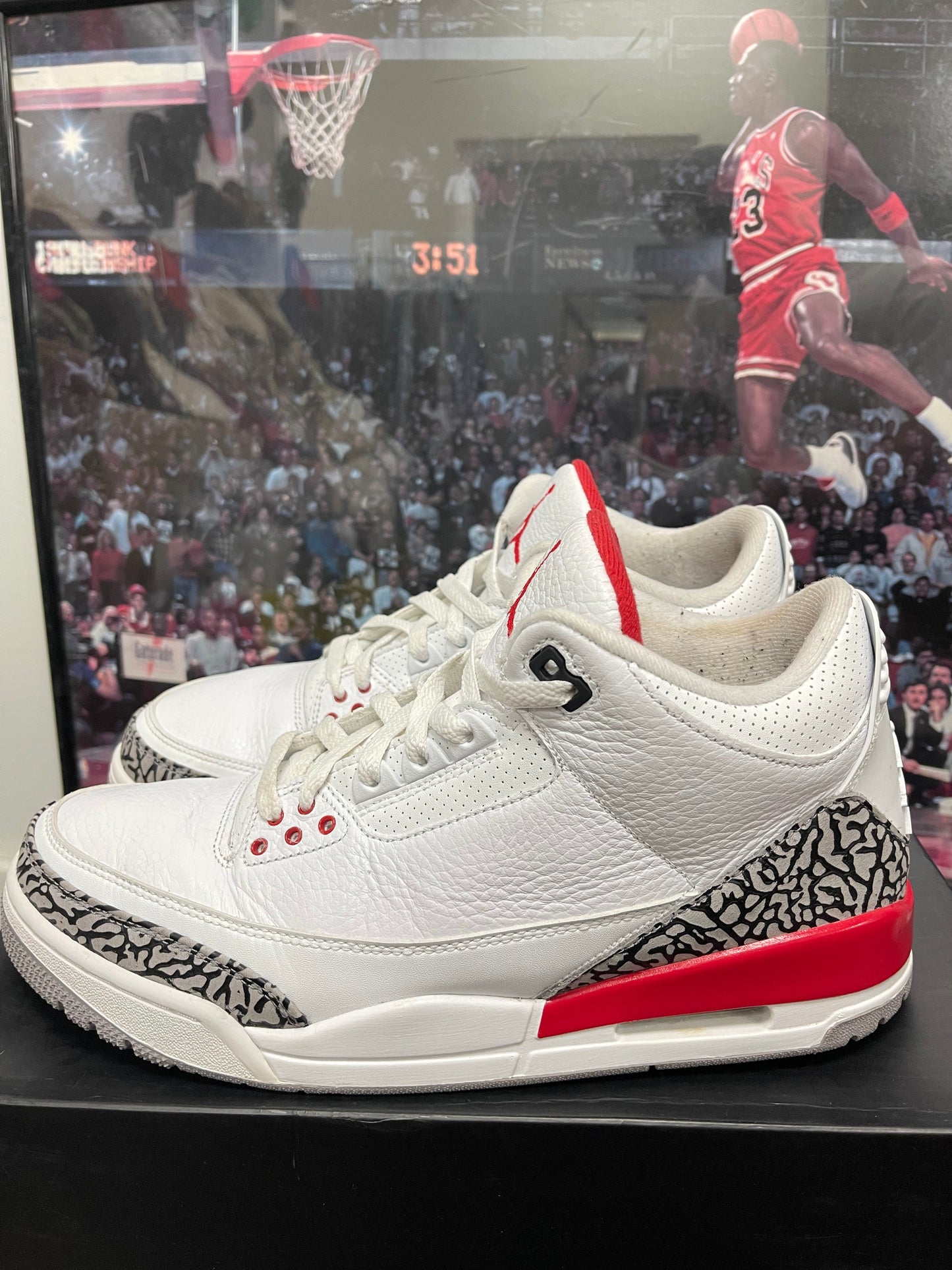 Air Jordan Retro 3 ‘ Hall Of Fame ‘ Size 11