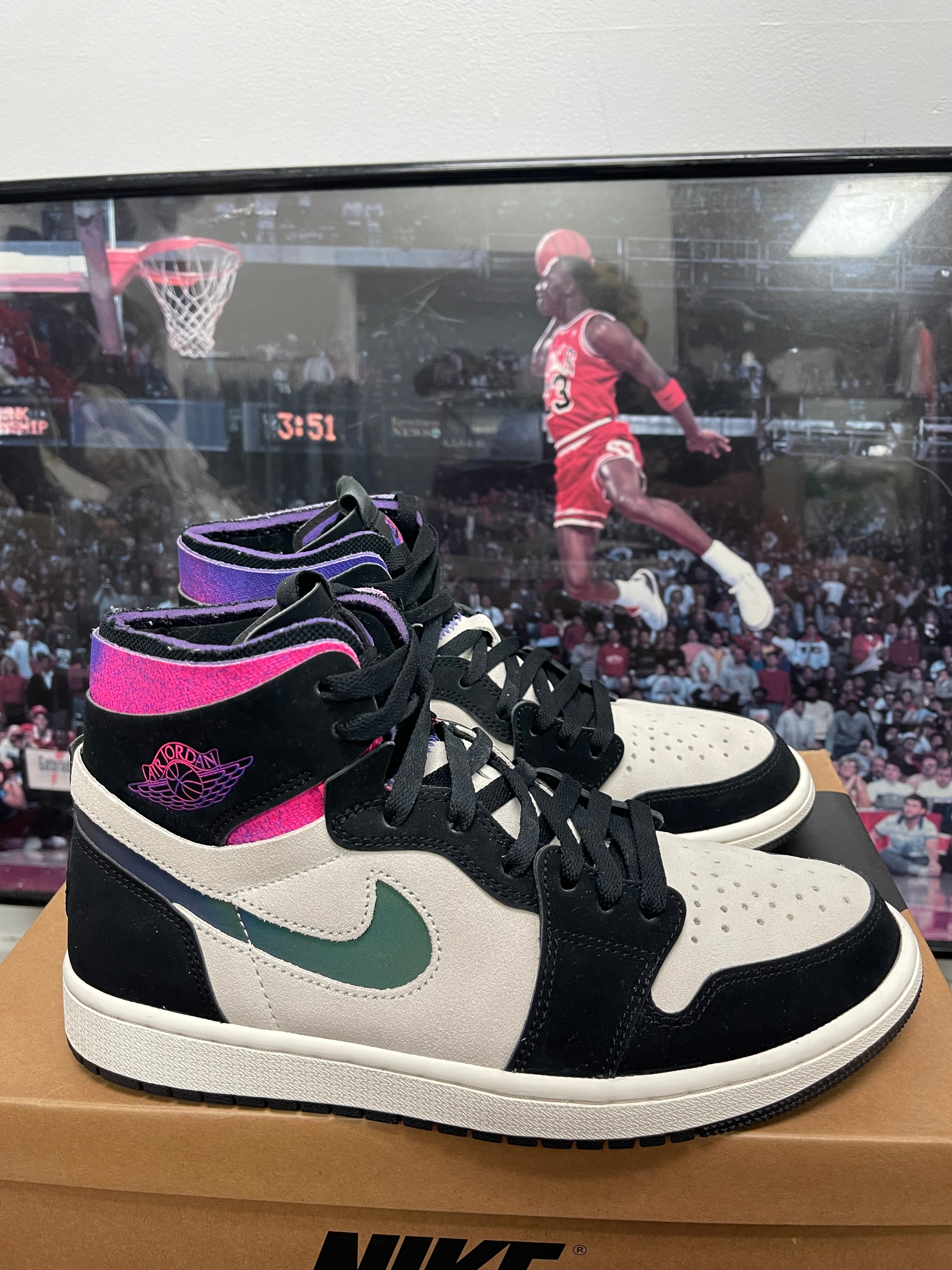 Air Jordan Retro 1 High ‘ Zoom Comfort Paris ‘ Size 8.5