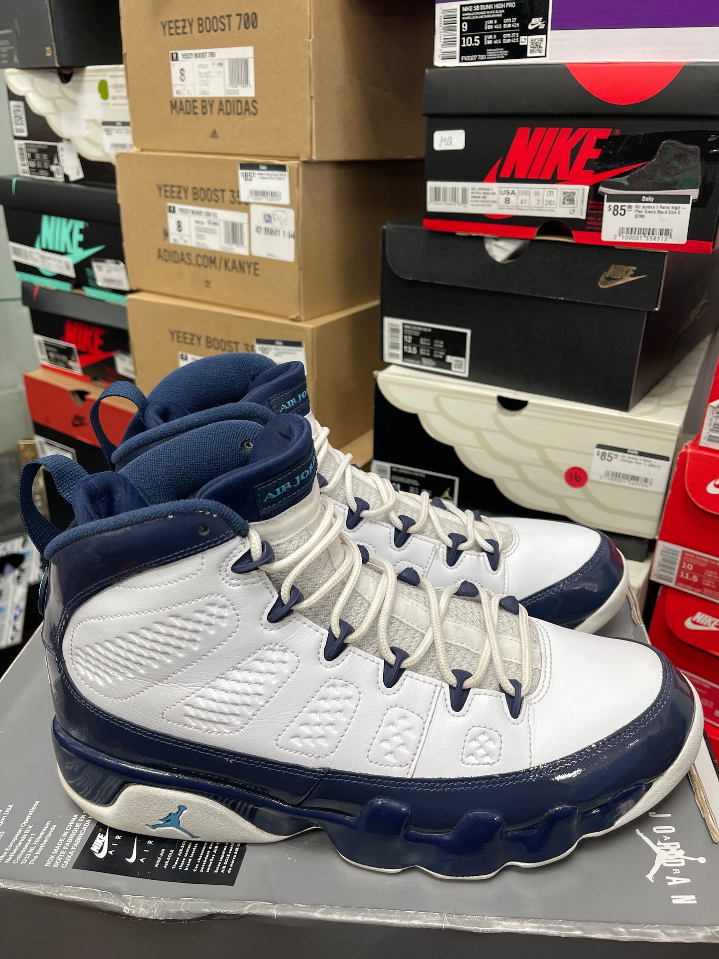 Air Jordan Retro 9 ‘ UNC ‘ Size 10