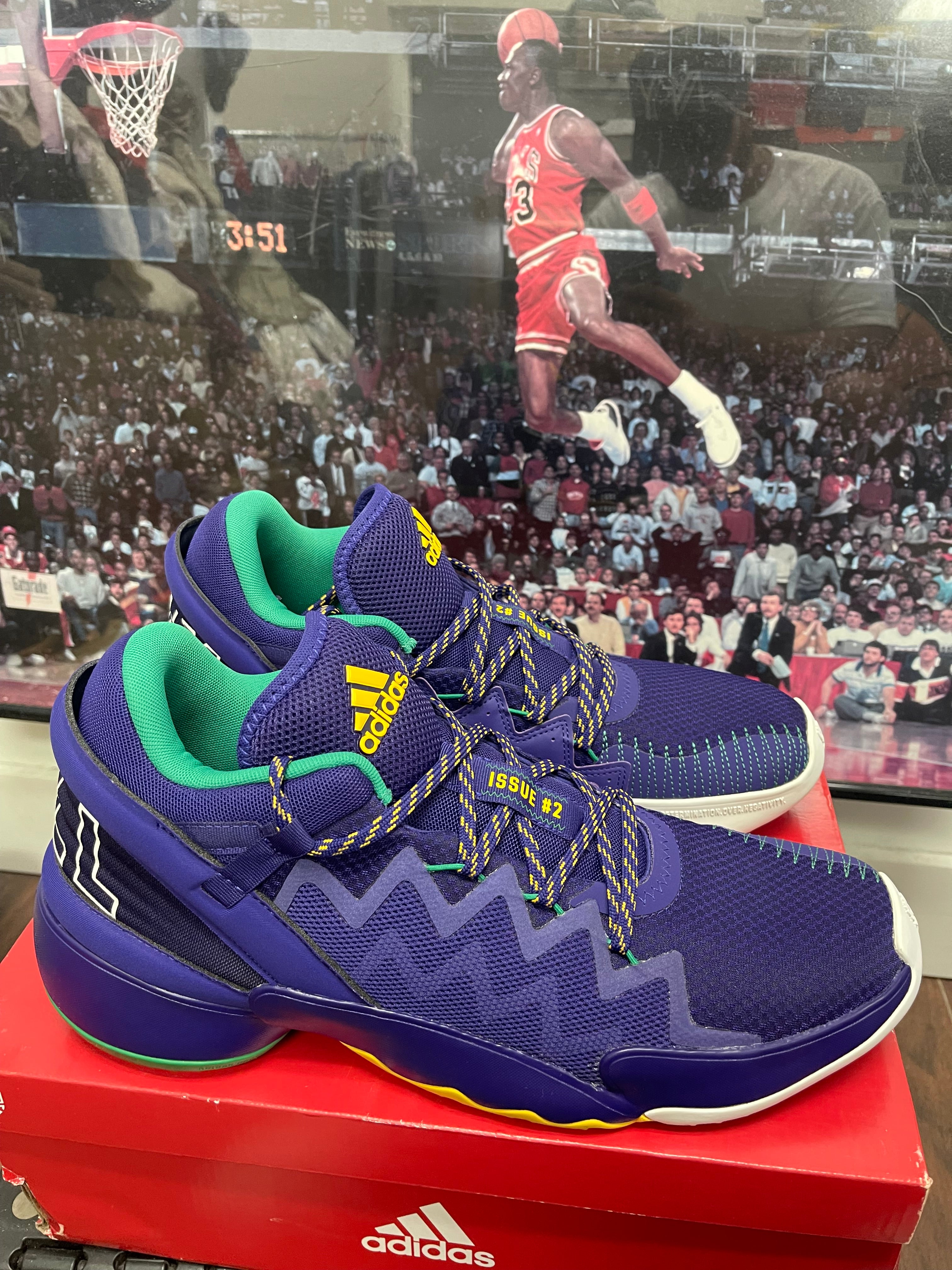 D.O.N issue #2 ‘ Throwback Utah Jazz ‘ size 13
