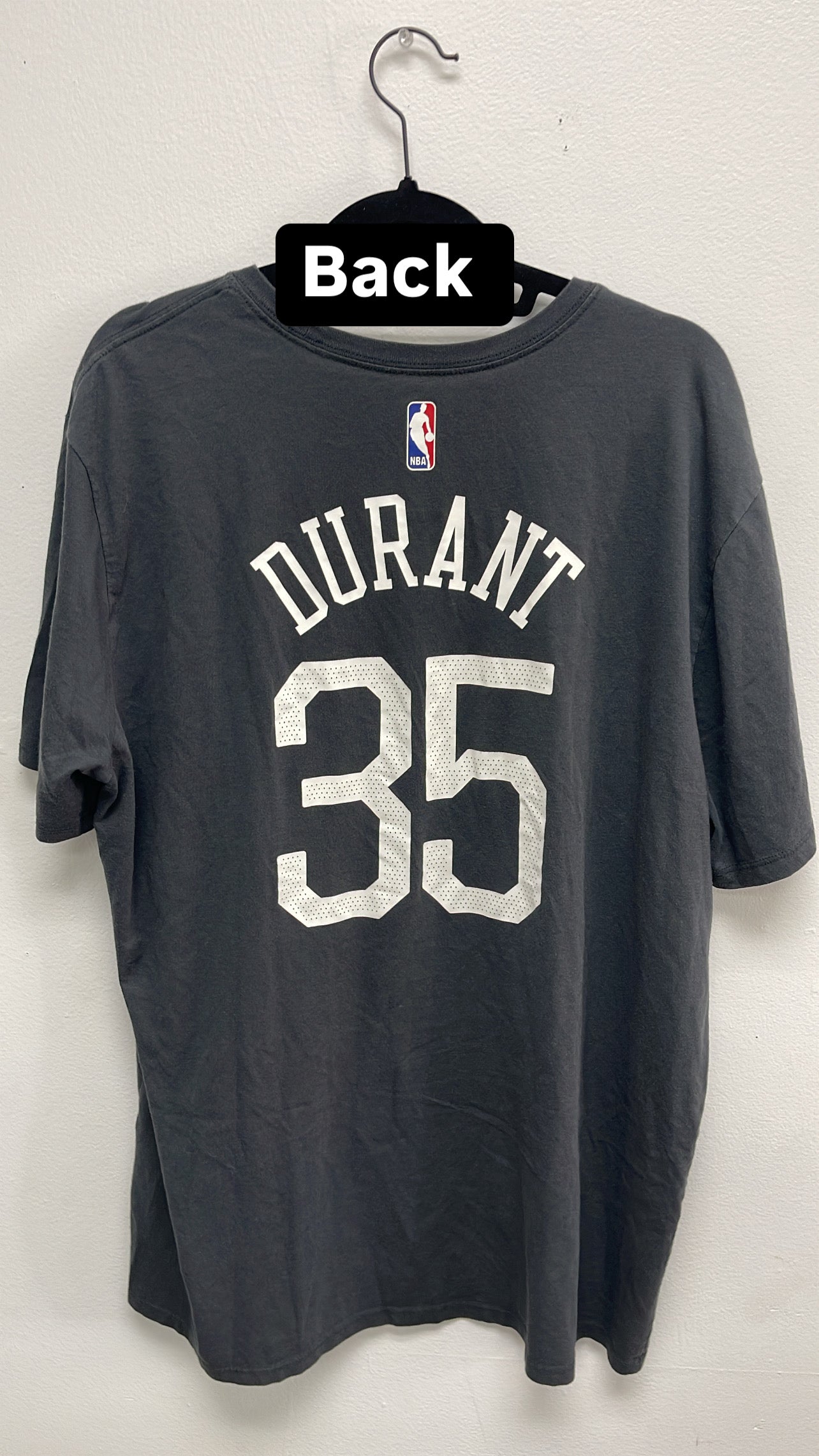 Kevin Durant Warriors T shirt size 2XL