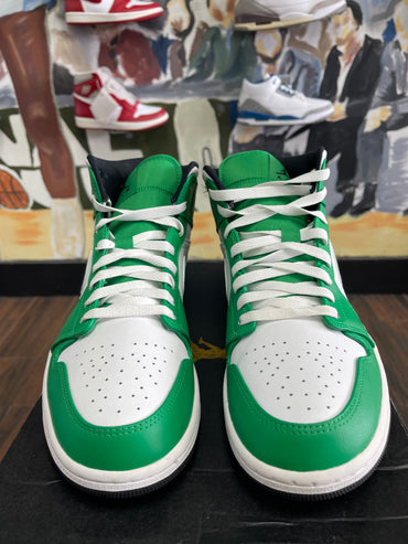 Air Jordan 1 Mid ‘ Lucky Green ‘ Size 10