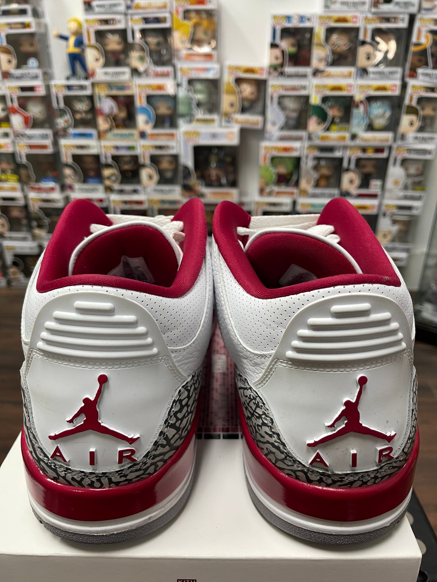 Air Jordan Retro 3 ‘ Cardinal Red ‘ Size 14