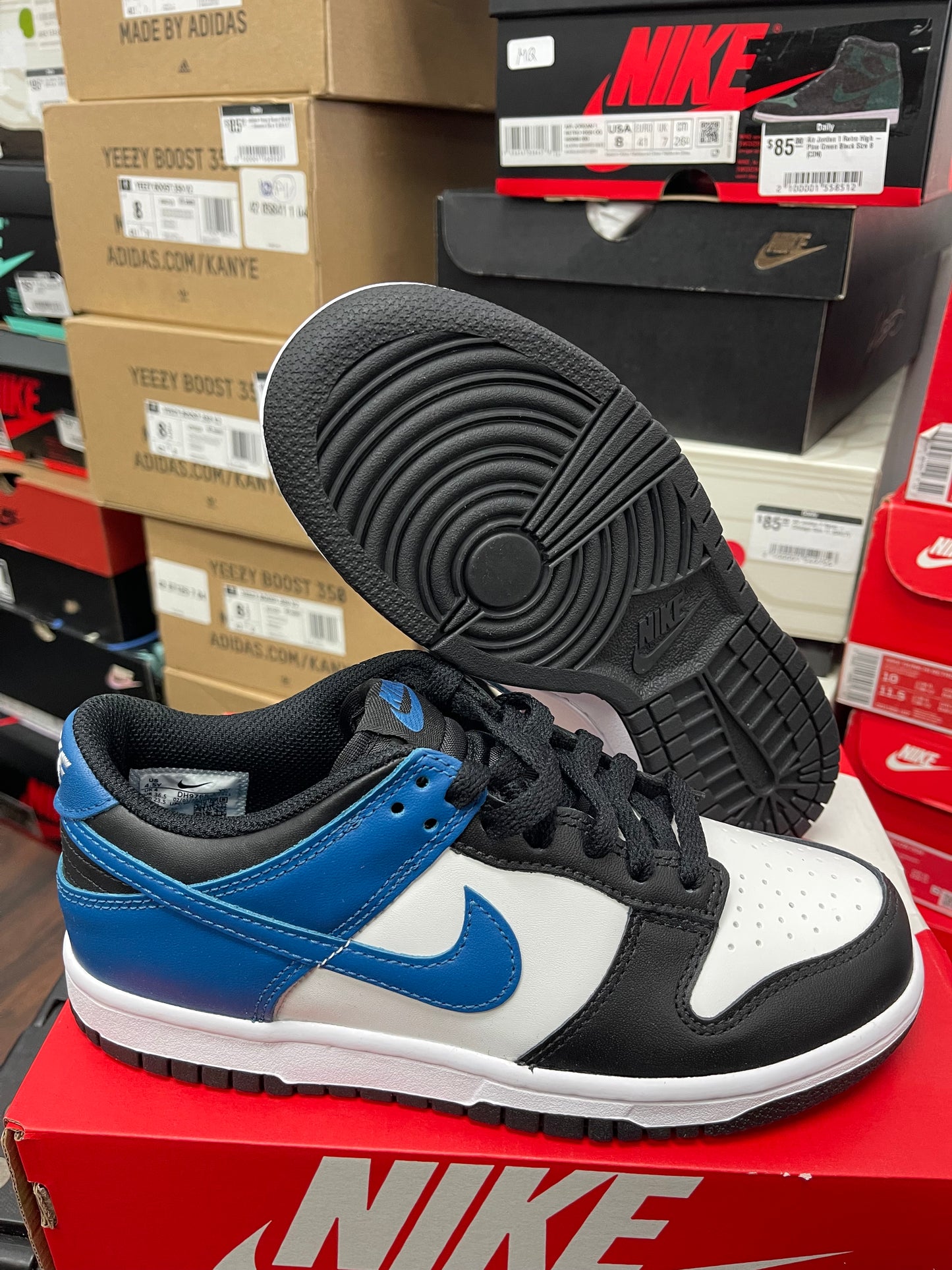 Dunk Low ‘ Industrial Blue ‘ Size 4.5y