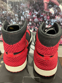 Air Jordan Retro 1 High OG ‘ FlyKnit Bred ‘ Size 8