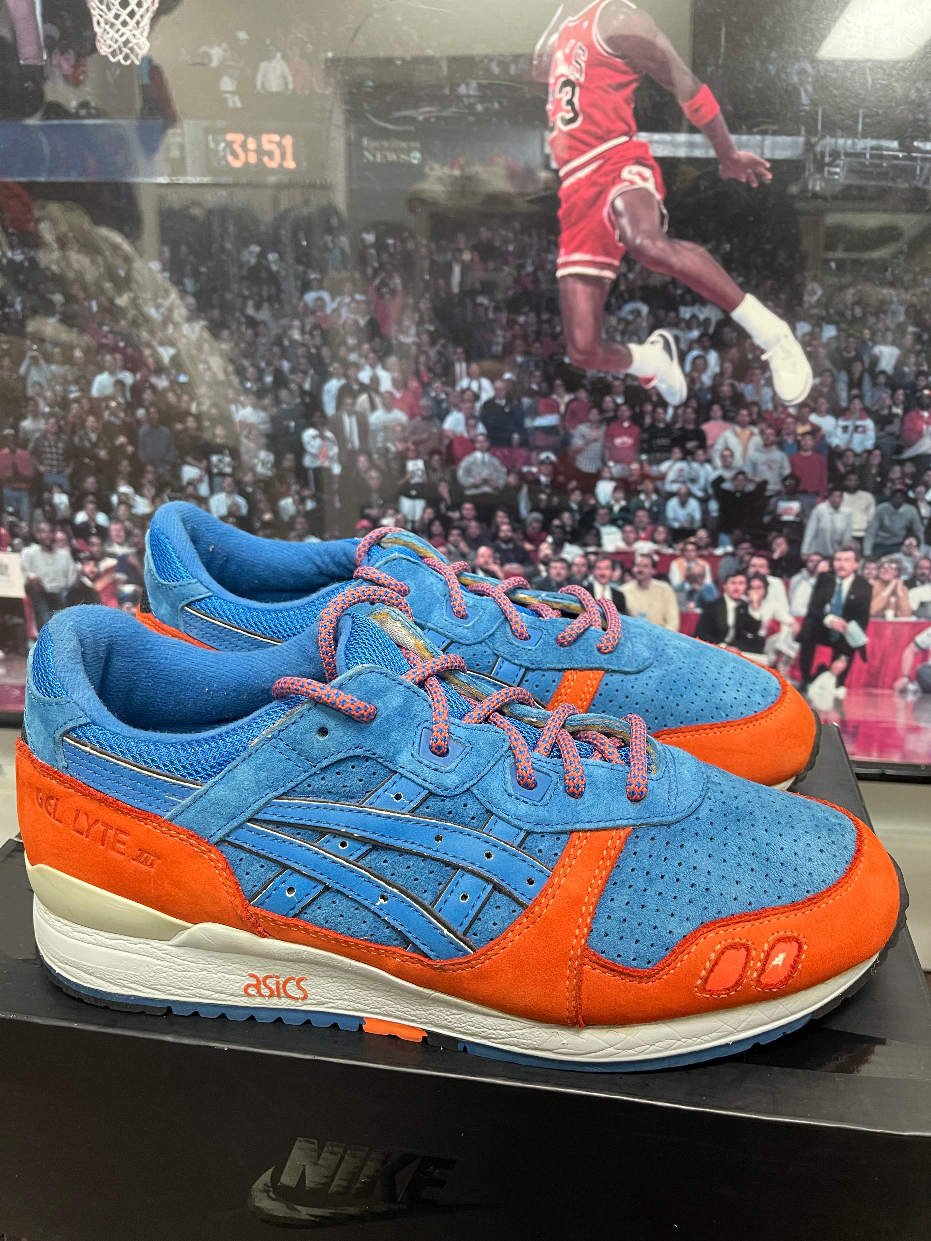 Asics Ronnie Fieg ❌ Gel Lite 3 ‘ knicks ‘ size 8.5