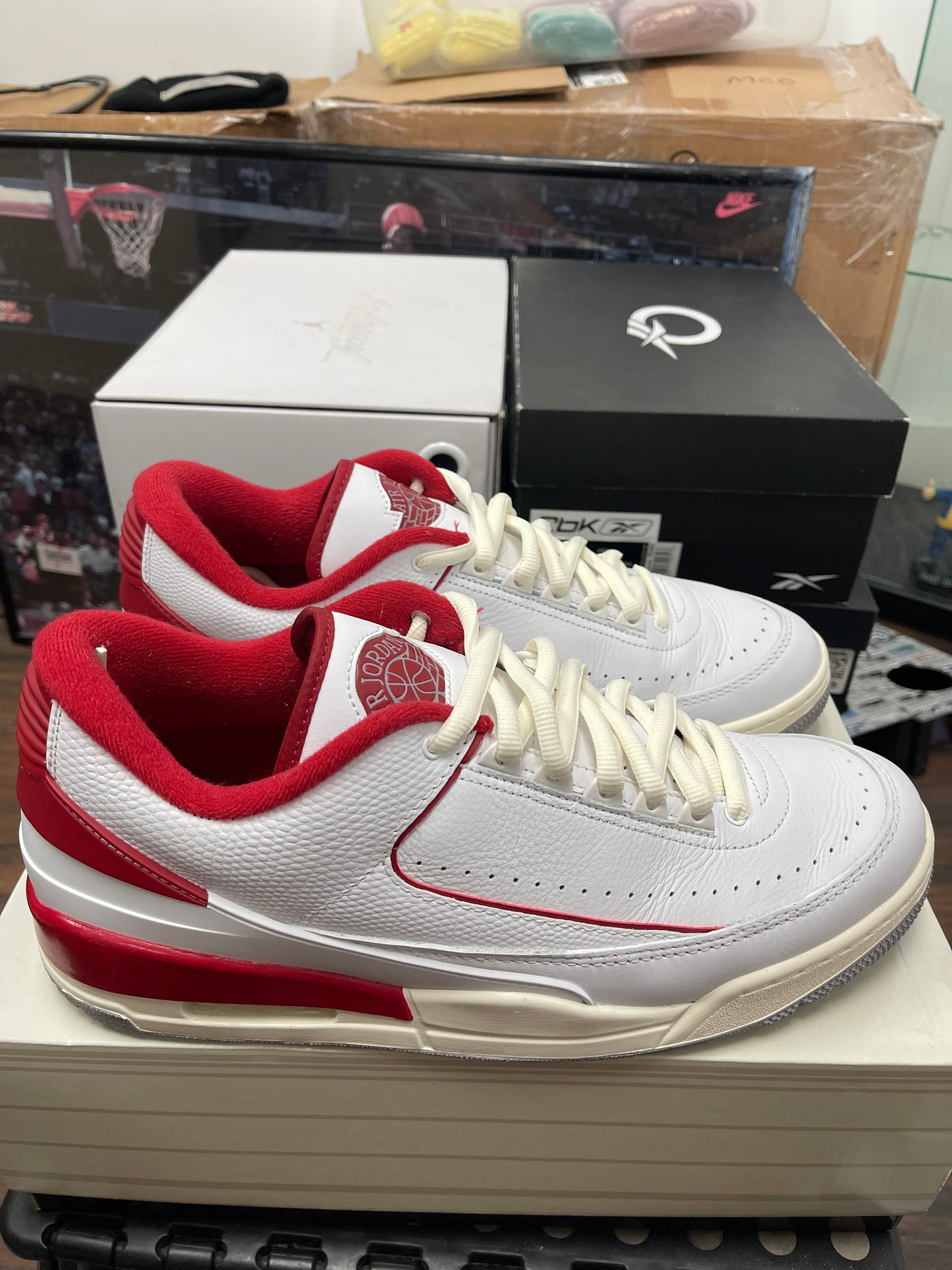 Air Jordan Retro 2 Low ‘ Varsity Red ‘ Size 13