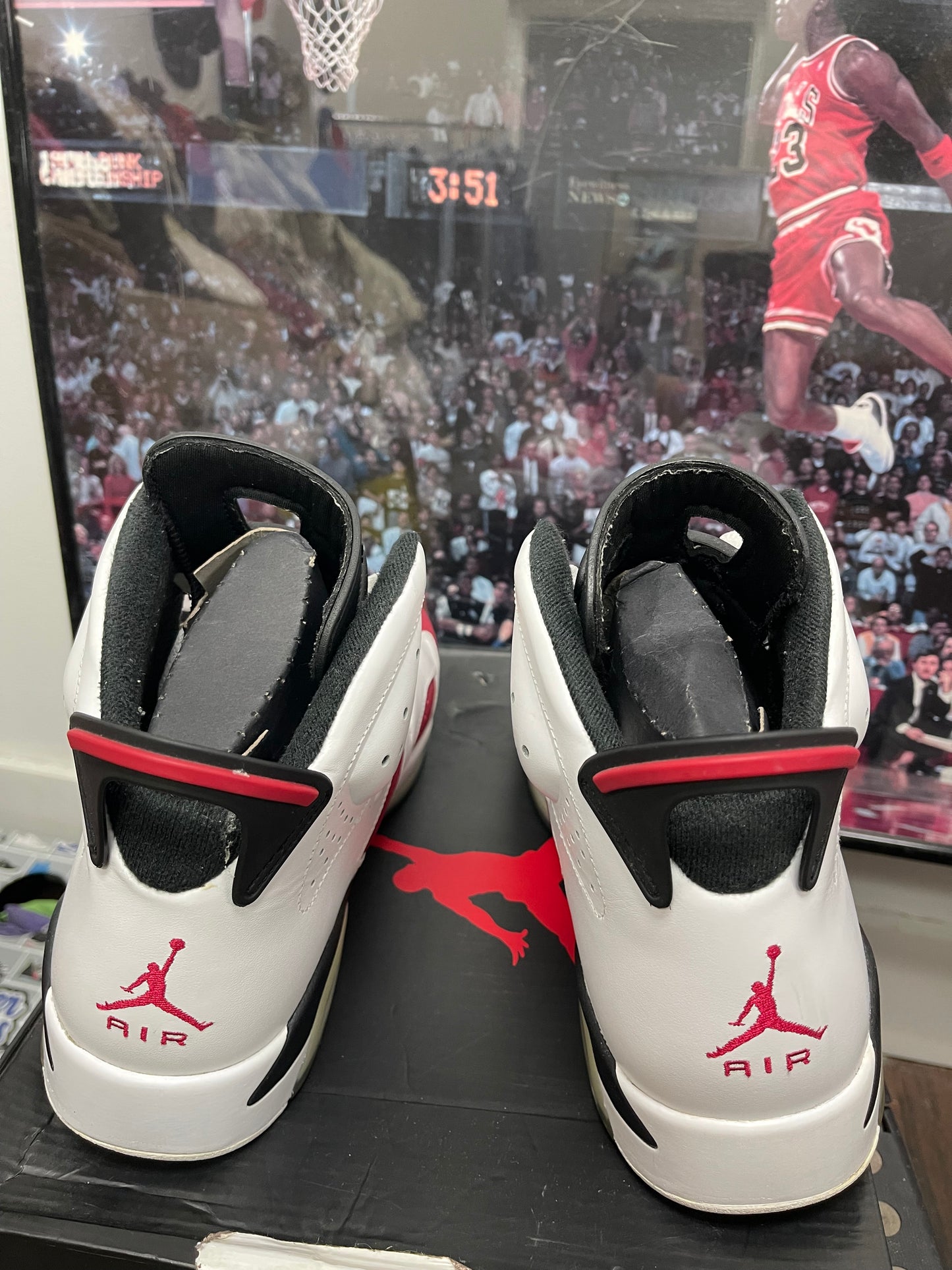 Air Jordan Retro 6 ‘ Carmine ‘ 2014 size 11