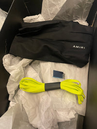 Amiri Skel Top Low ‘ White Lime ‘ size 12