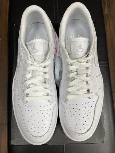 Air Jordan Retro 1 Low Golf  white crocodile  ‘ Size 9.5