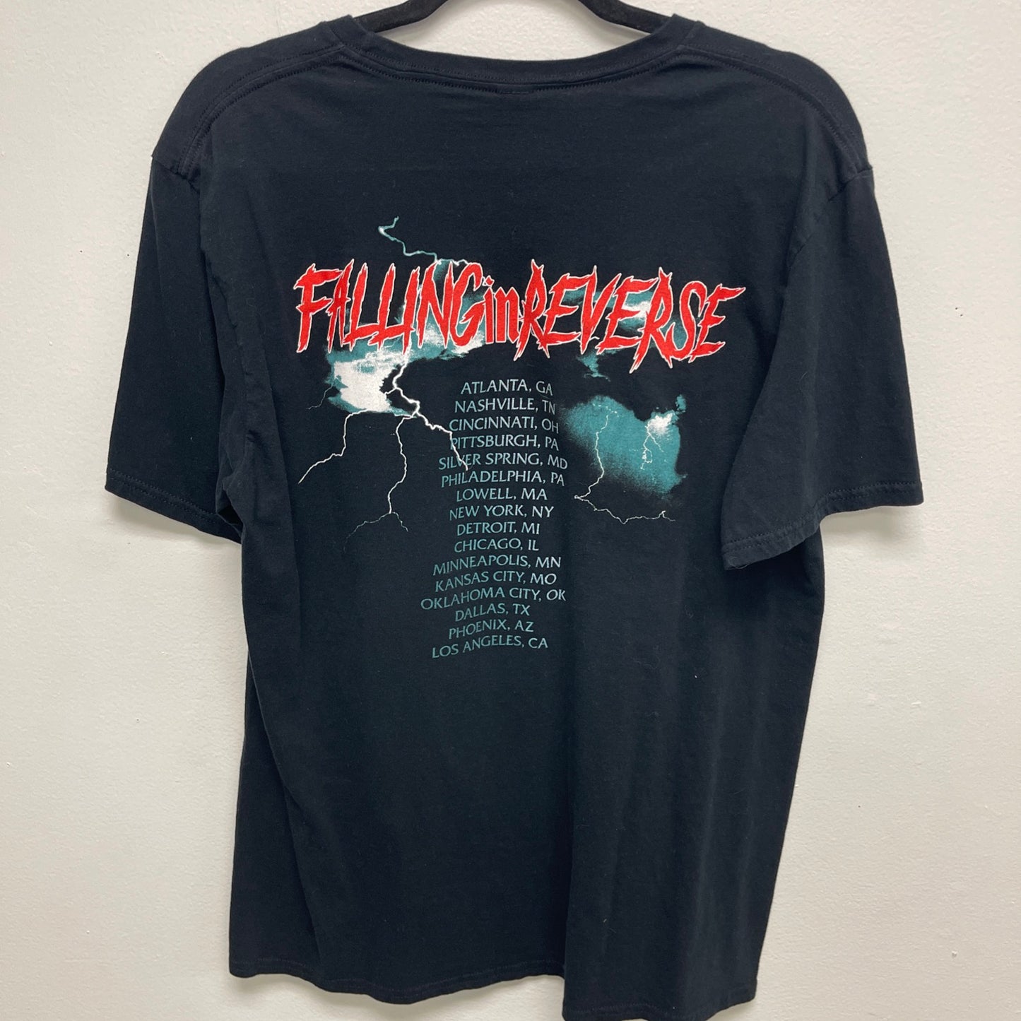 Falling in Reverse Vintage T shirt size Large