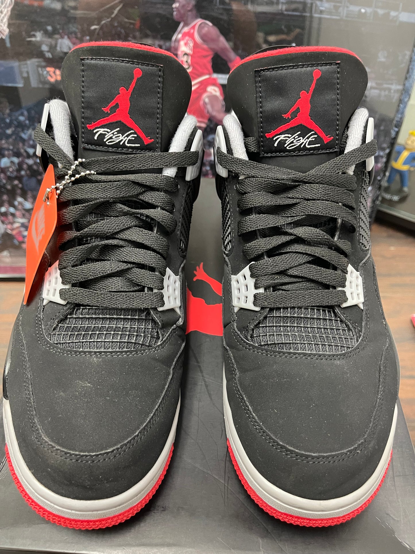 Air Jordan Retro 4 ‘ Bred ‘ 2019 Size 12