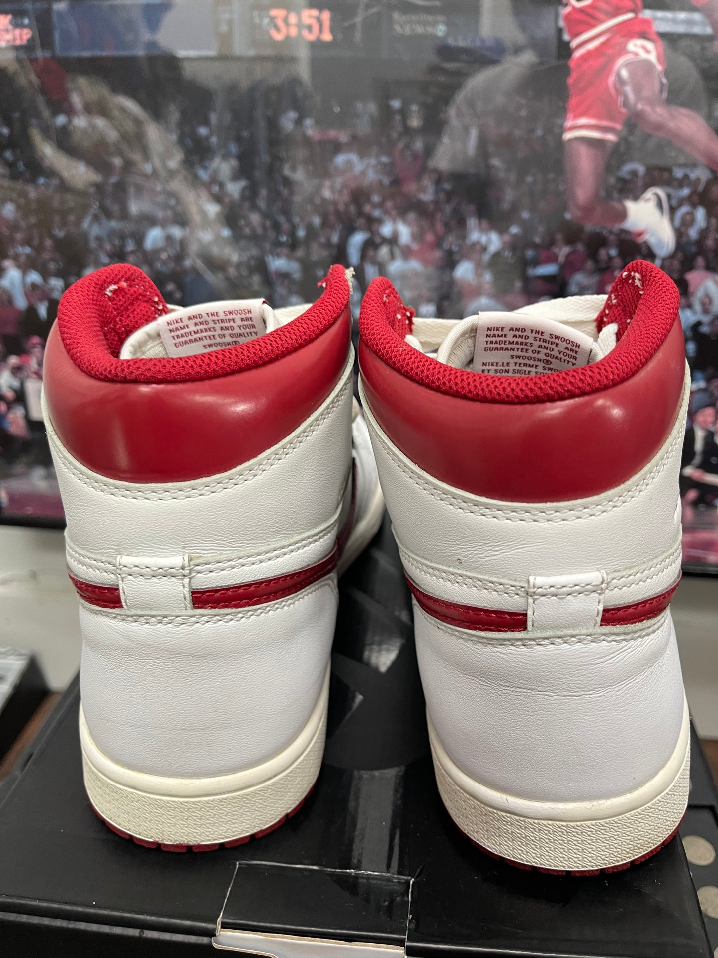 Air Jordan Retro 1 High OG ‘ Metallic Red ‘ Size 8.5