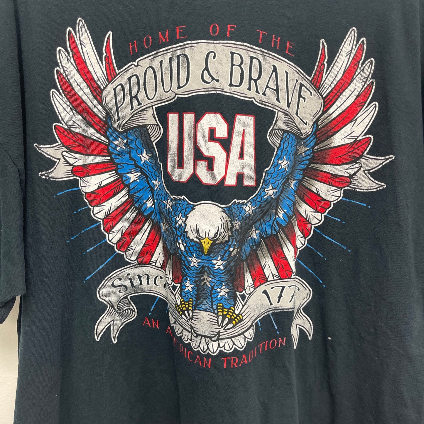 Home of the brave t shirt