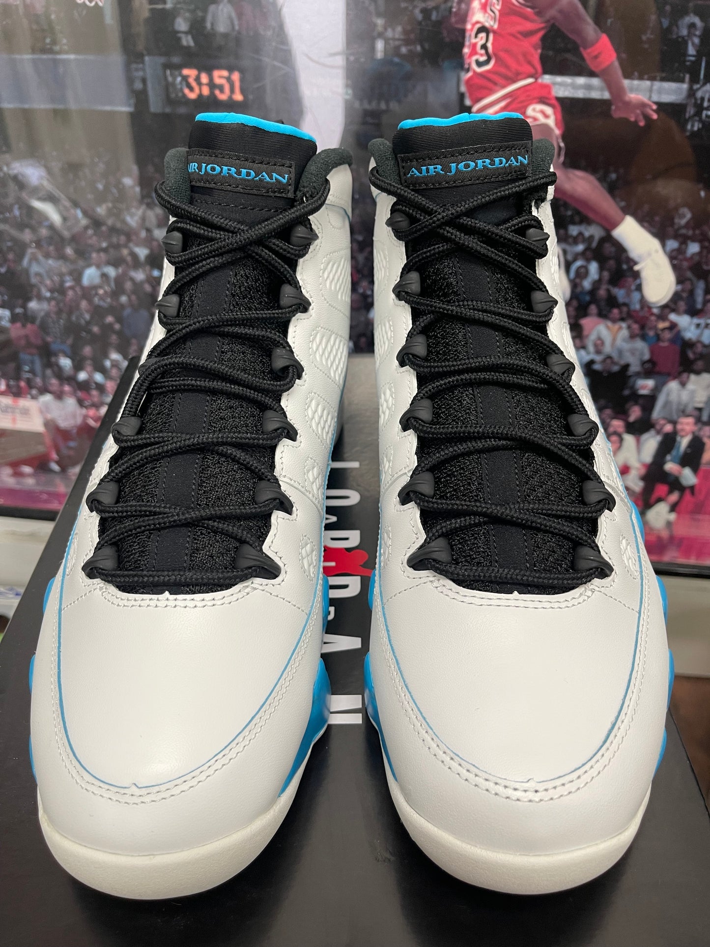 Air Jordan Retro 9 ‘ Power Blue ‘ Size 11