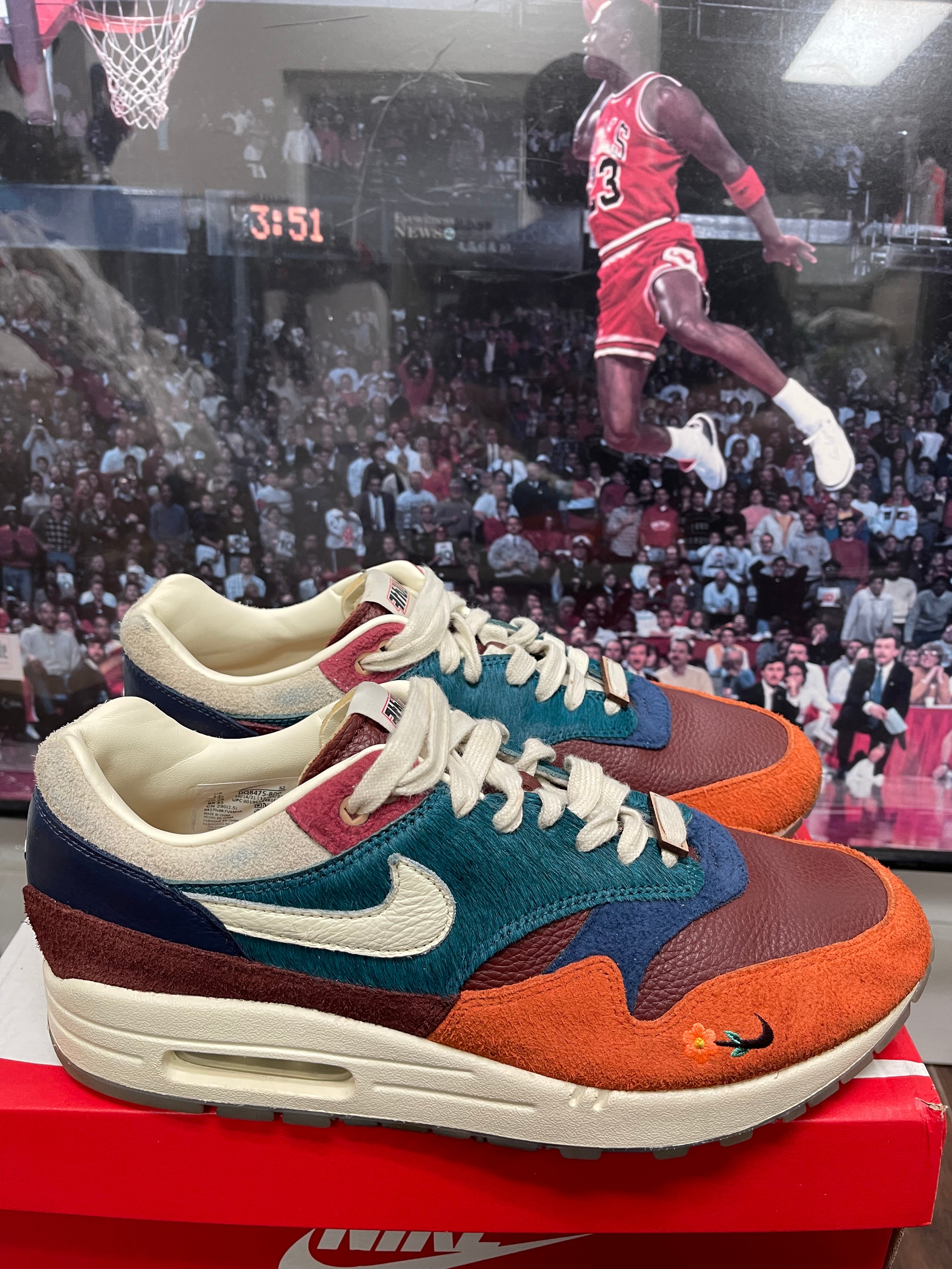 Air Max 1 Kasina Orange Size 11