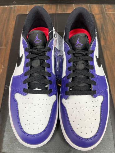 Air Jordan Retro 1 Low Golf  ‘ Court Purple  ‘ Size 9.5