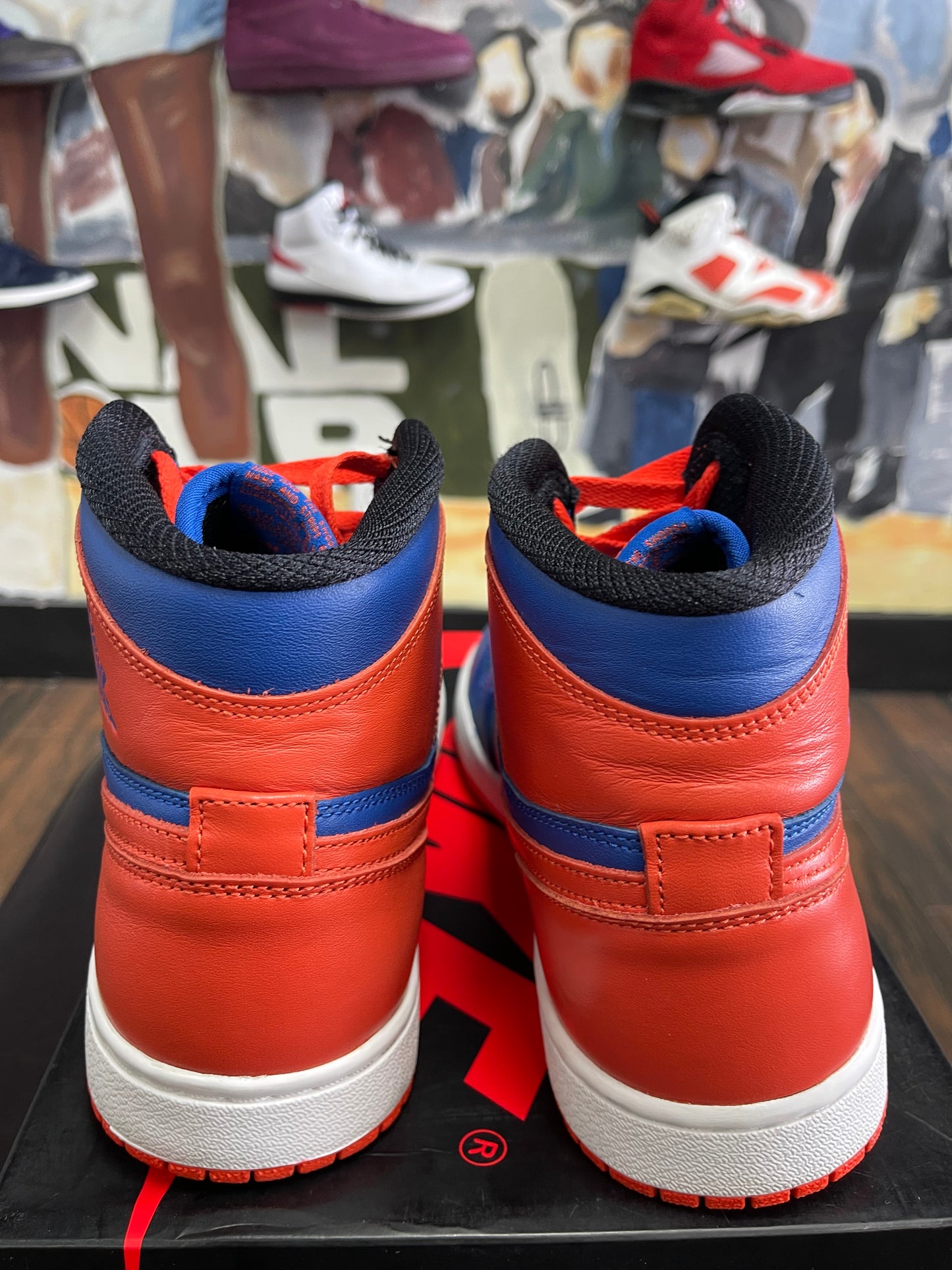 Air Jordan Retro 1 High OG ‘ Knicks ‘ Size 9