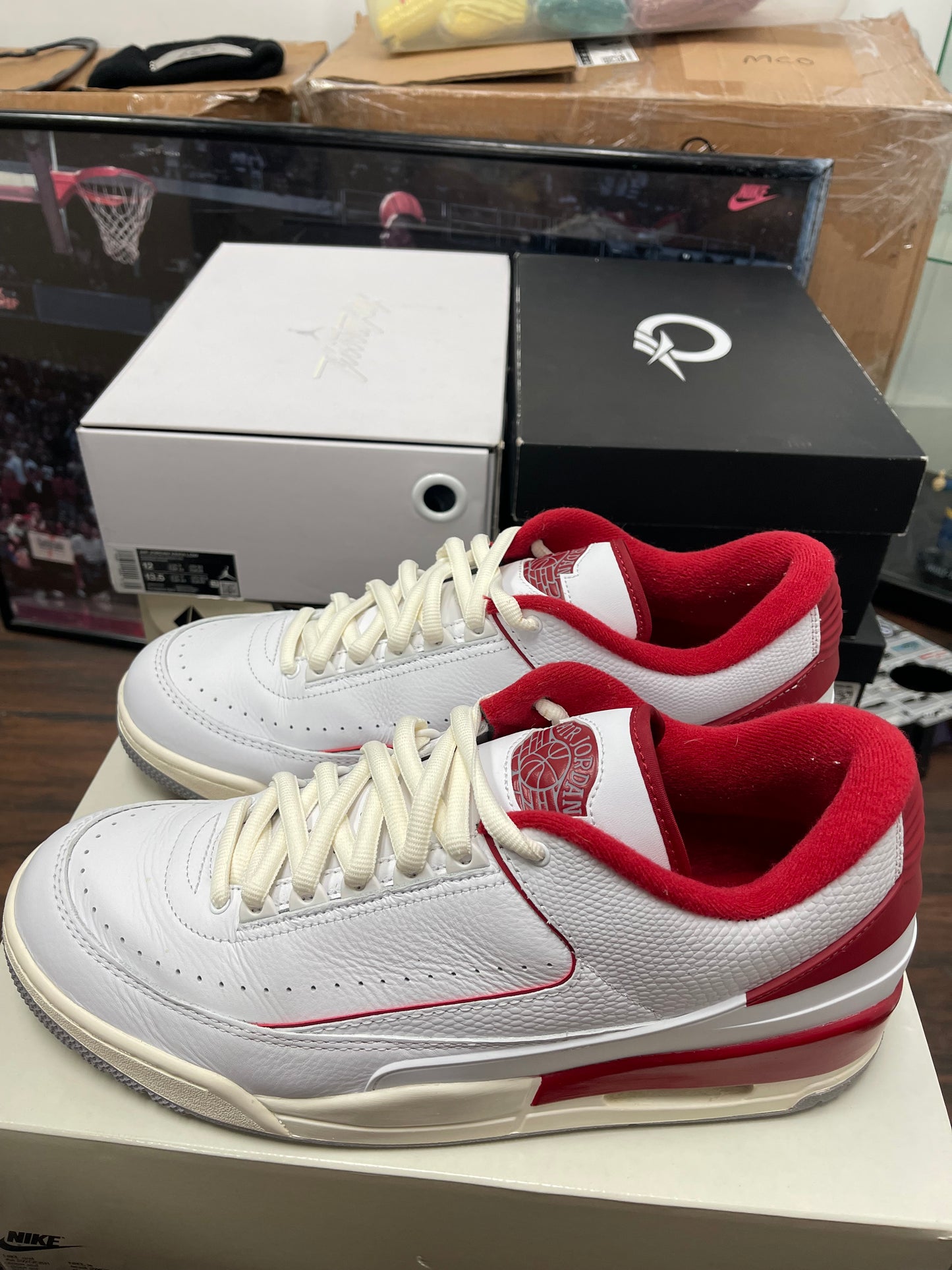 Air Jordan Retro 2 Low ‘ Varsity Red ‘ Size 13