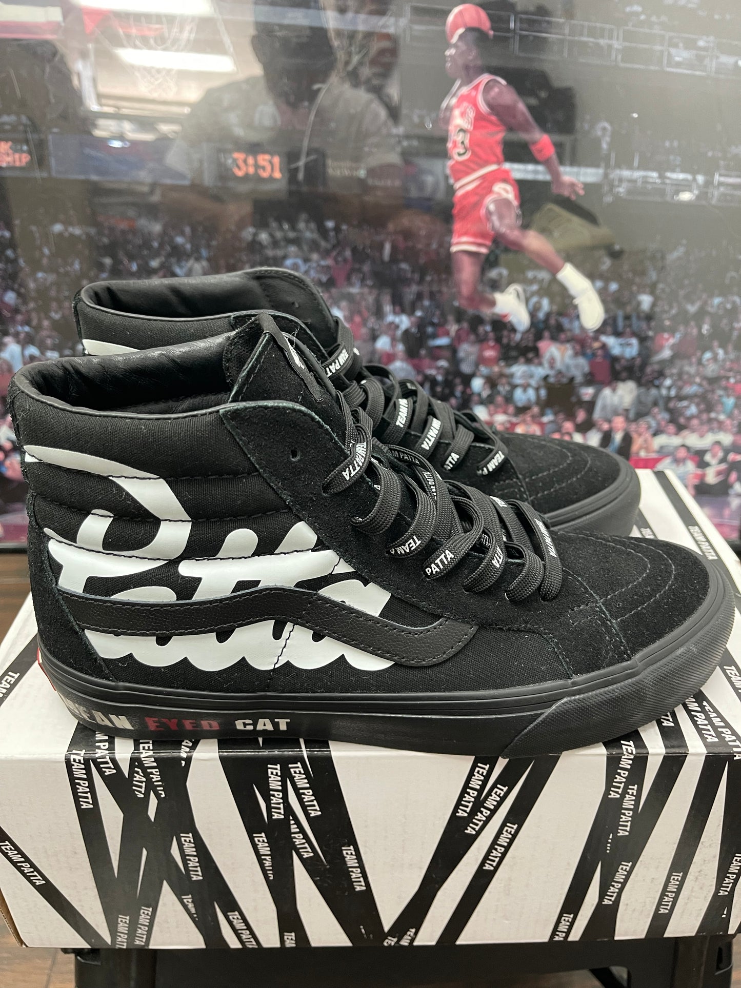 Vans❌Patta Size 8.5