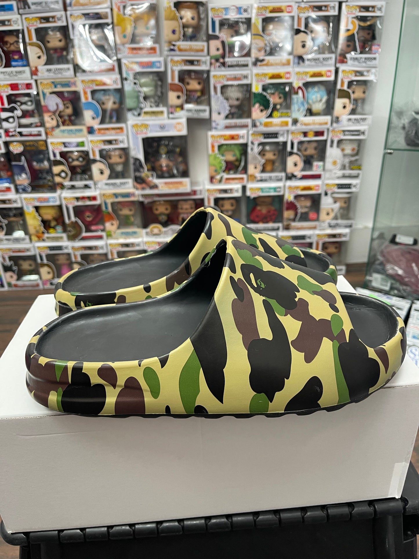 Bape Camo Slides Size 10