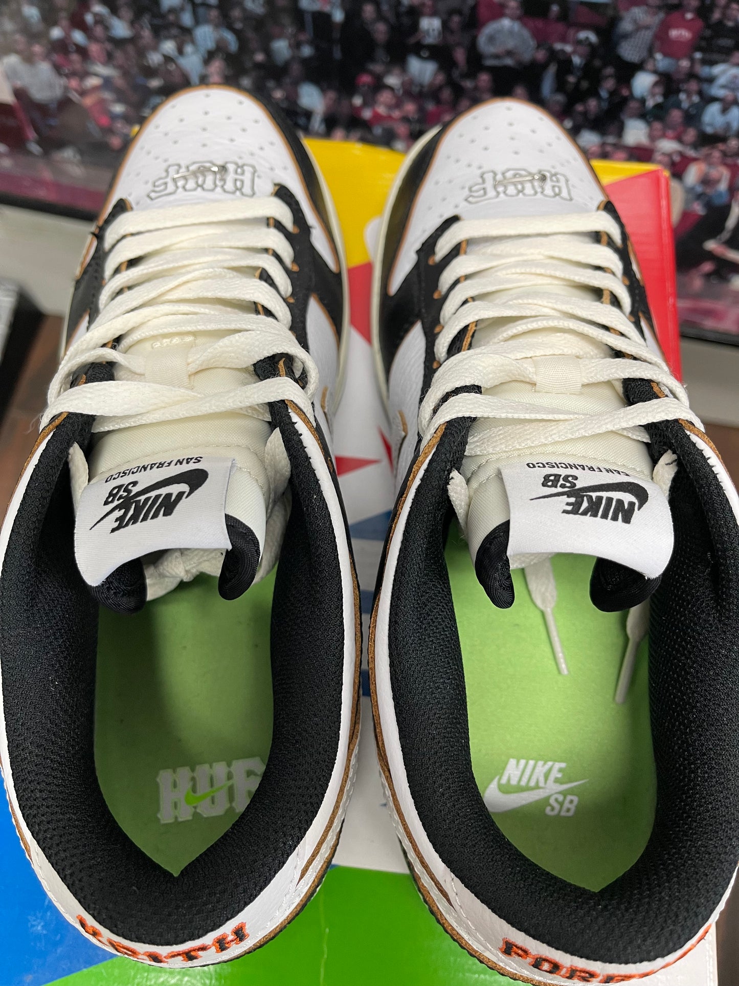 Dunk Low SB ‘ HUF❌San Francisco Size 9