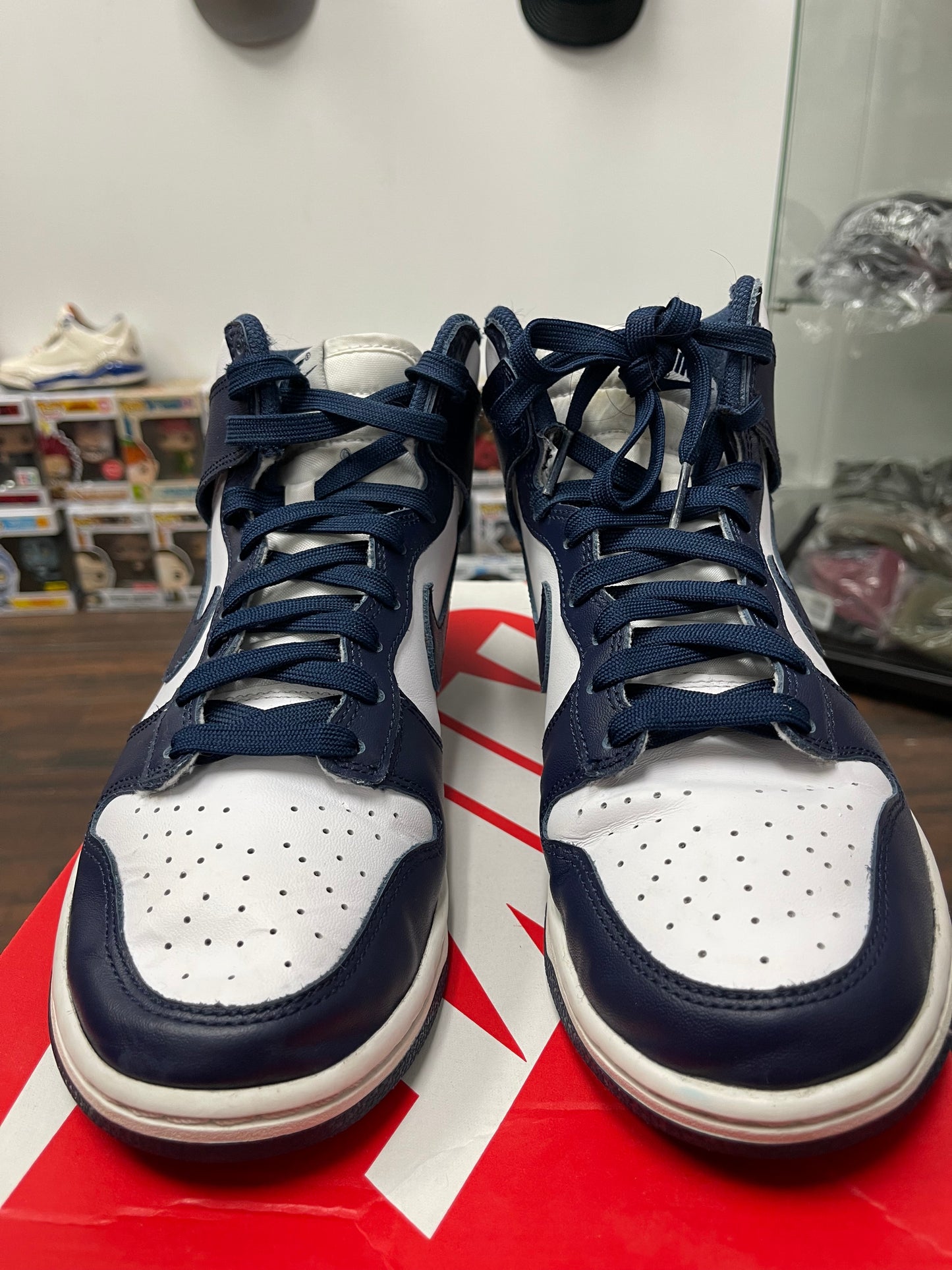 Dunk High Navy size 8 men