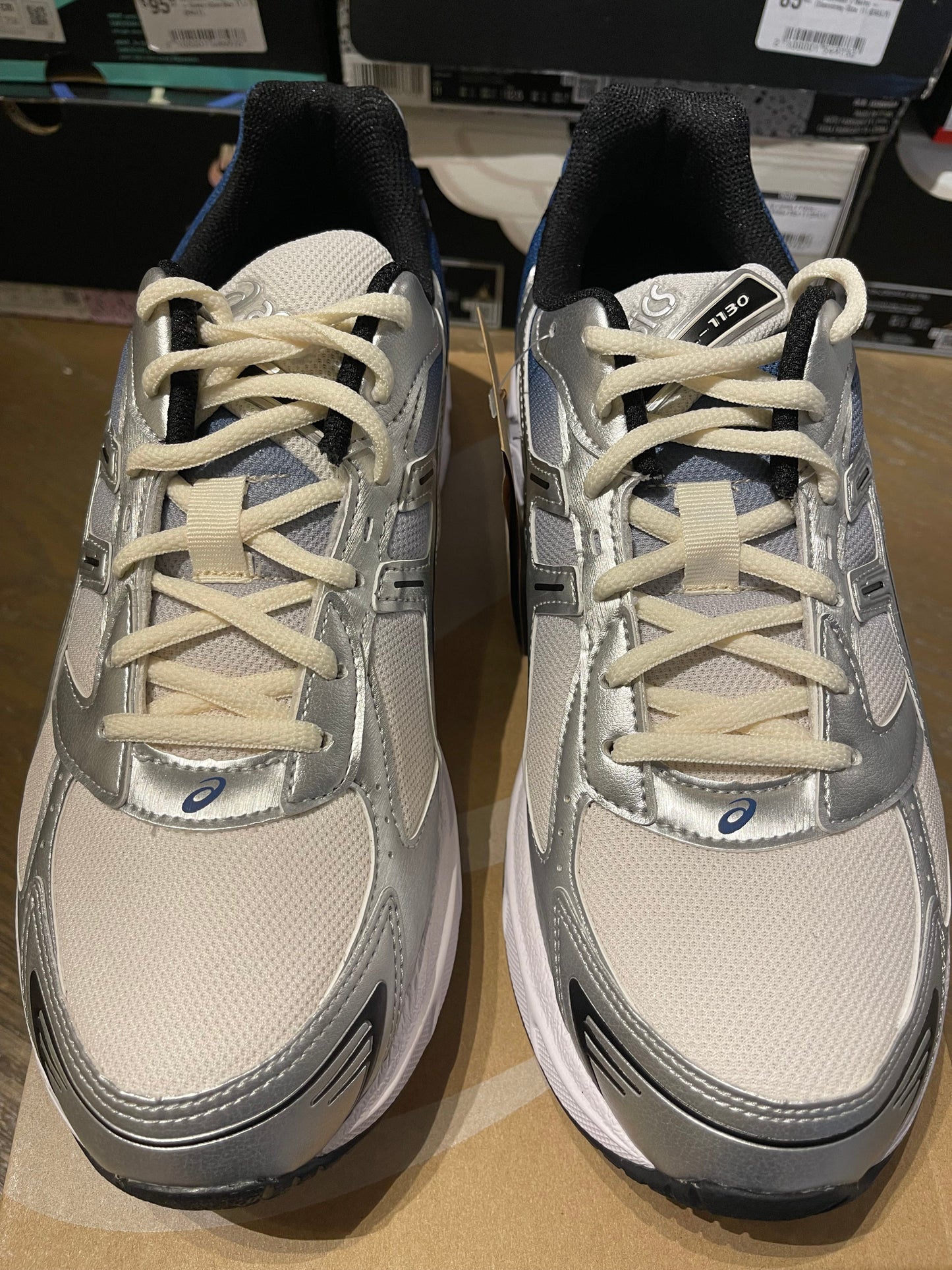 Asics Gel 1130 Blue Pure Silver Gradient Size 11