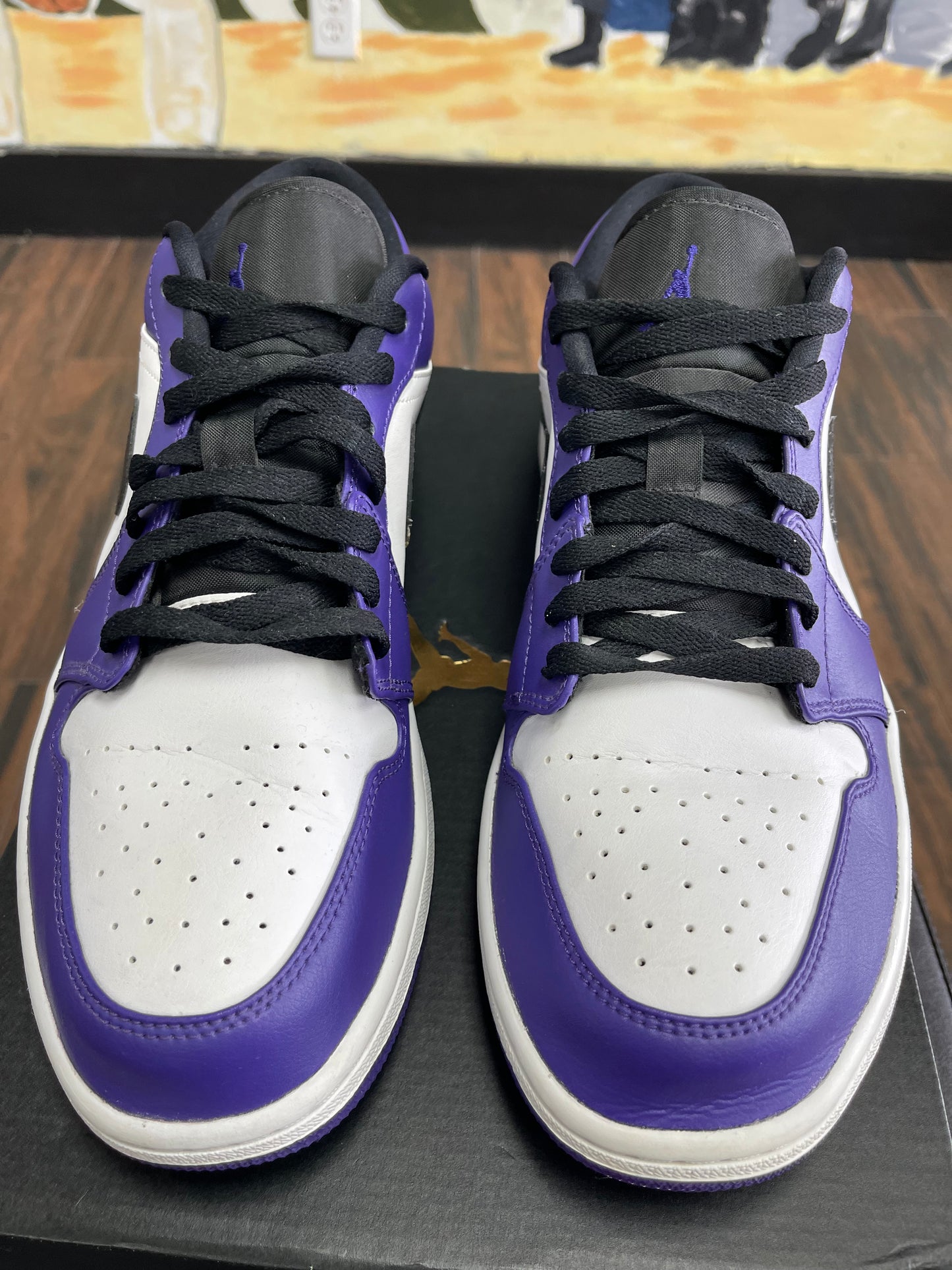 Air Jordan 1 Low ‘ Court Purple ‘ Size 11.5