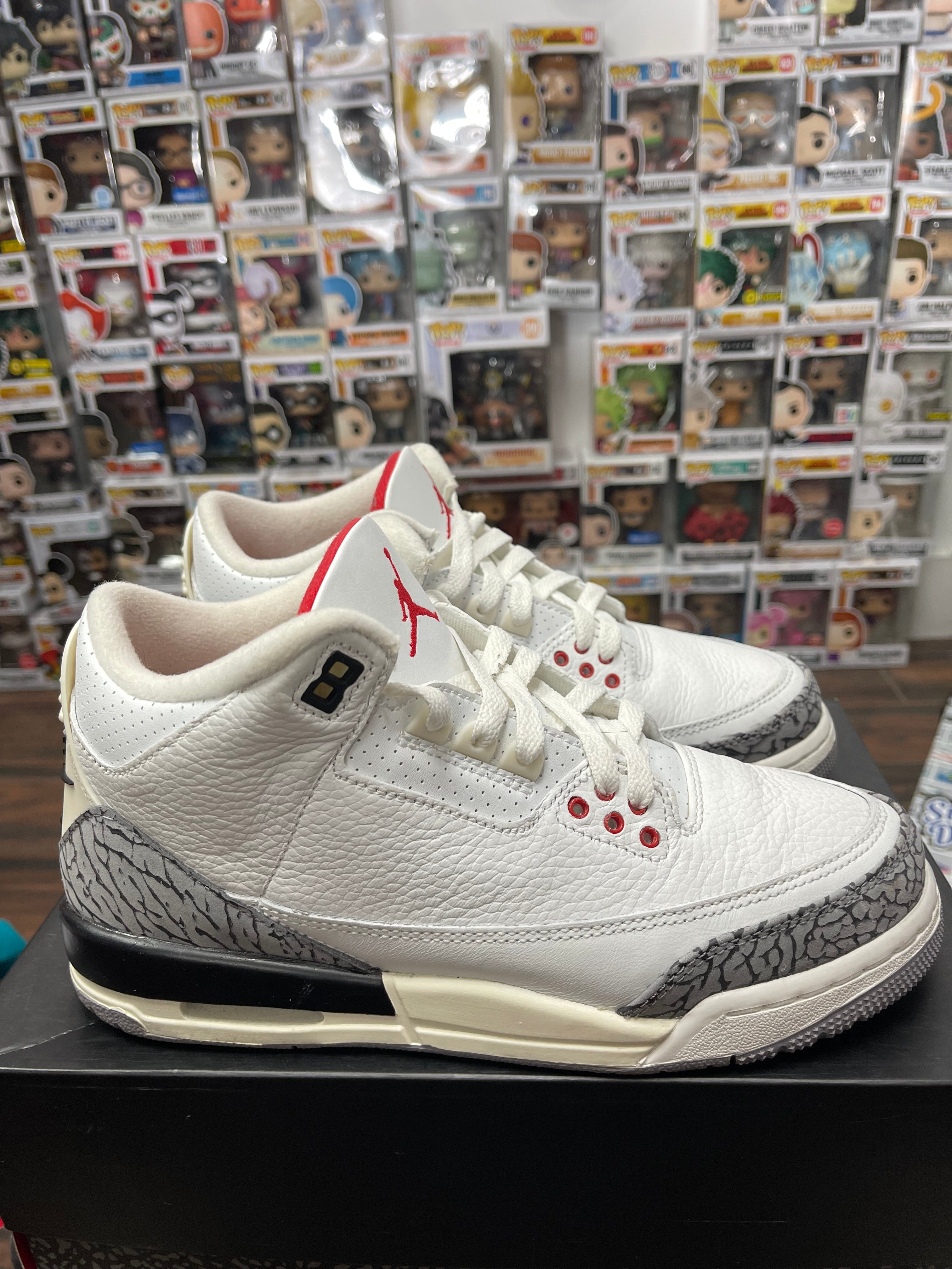 Air Jordan Retro 3 ‘ Reimagined White cement ‘ Size 7y