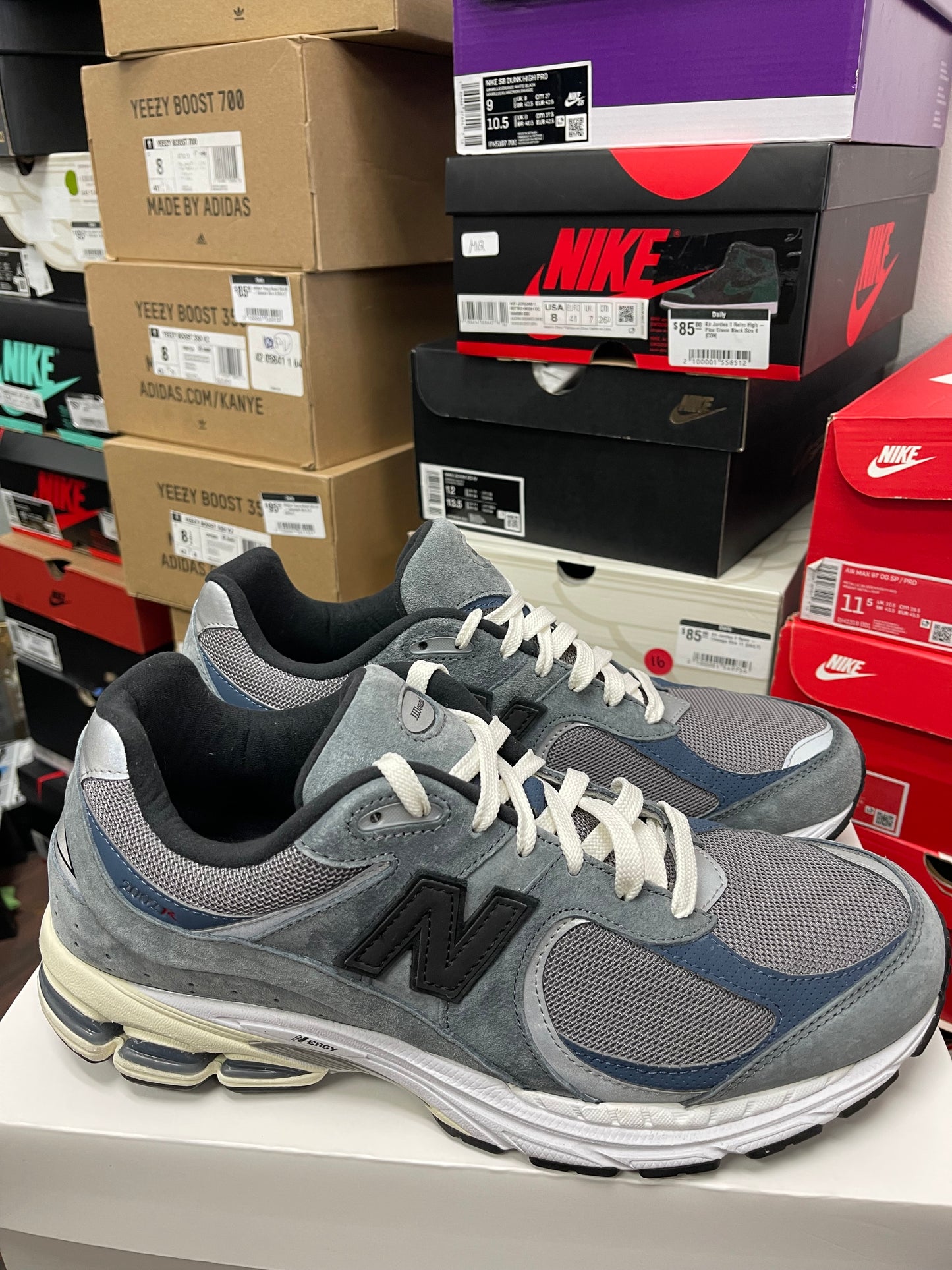 New Balance JJJJound❌2002R Storm Blue size 12