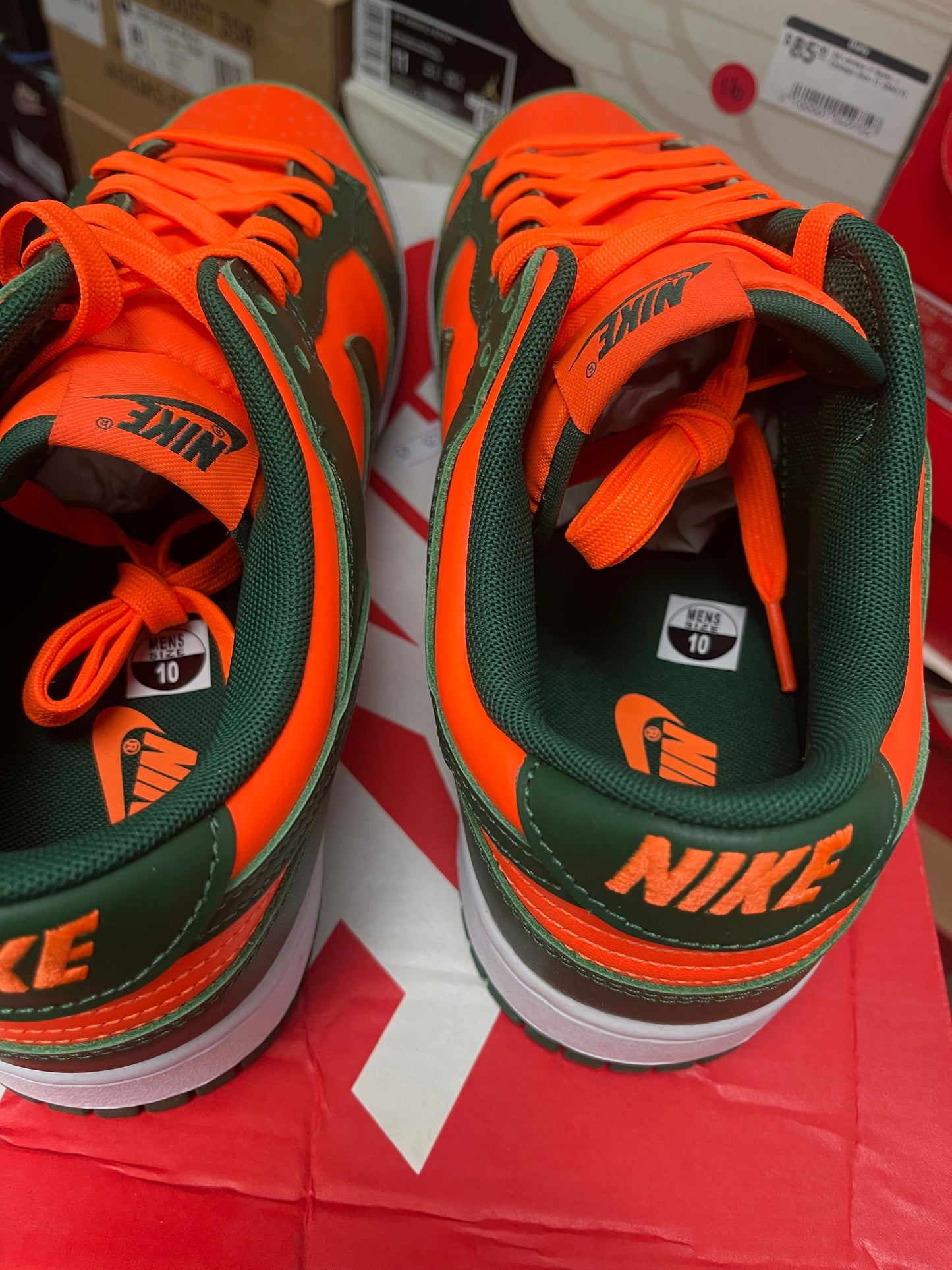 Dunk Low ‘ Miami Hurricanes ‘ Size 10.5